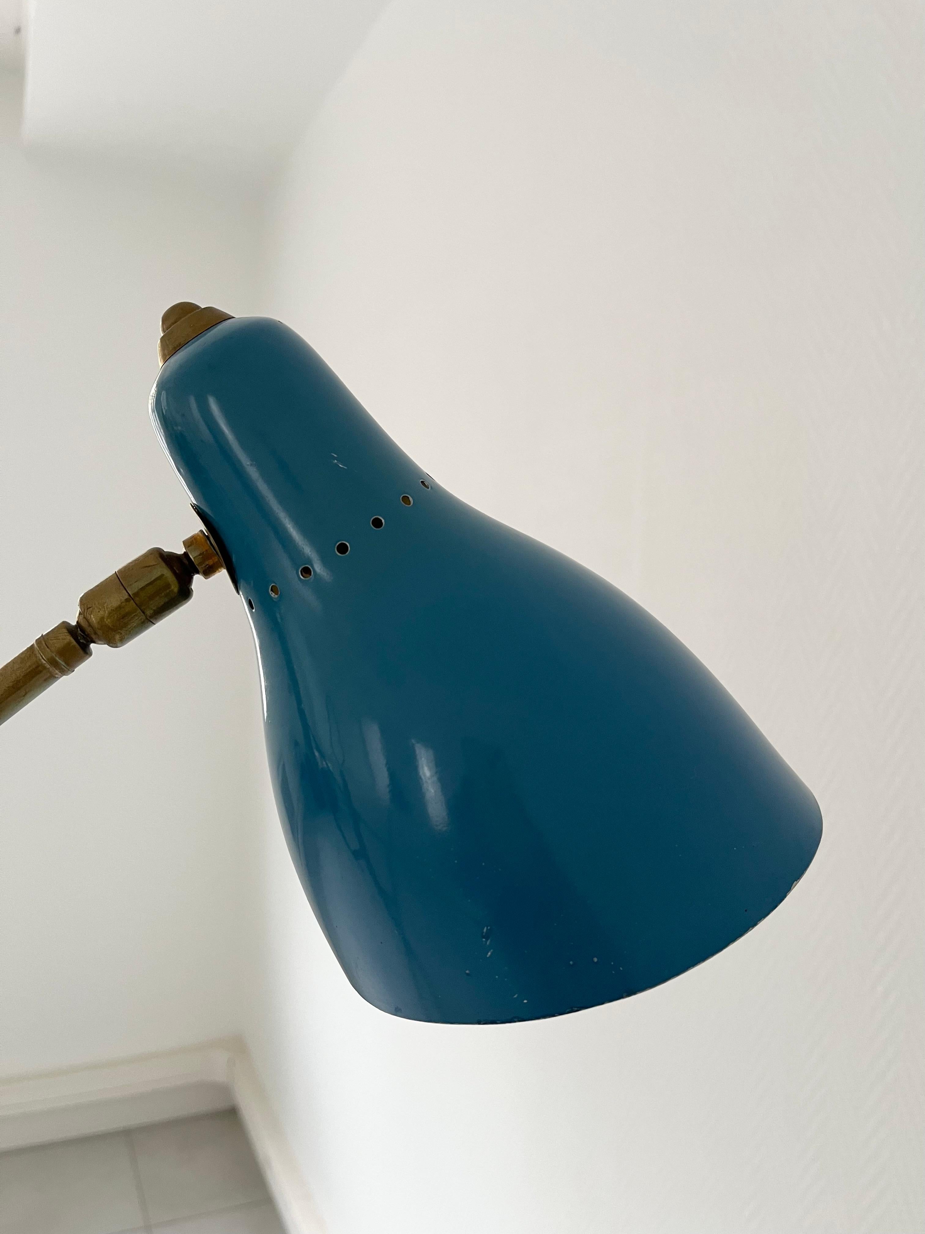 Rara lámpara de pie Triennale en venta 5