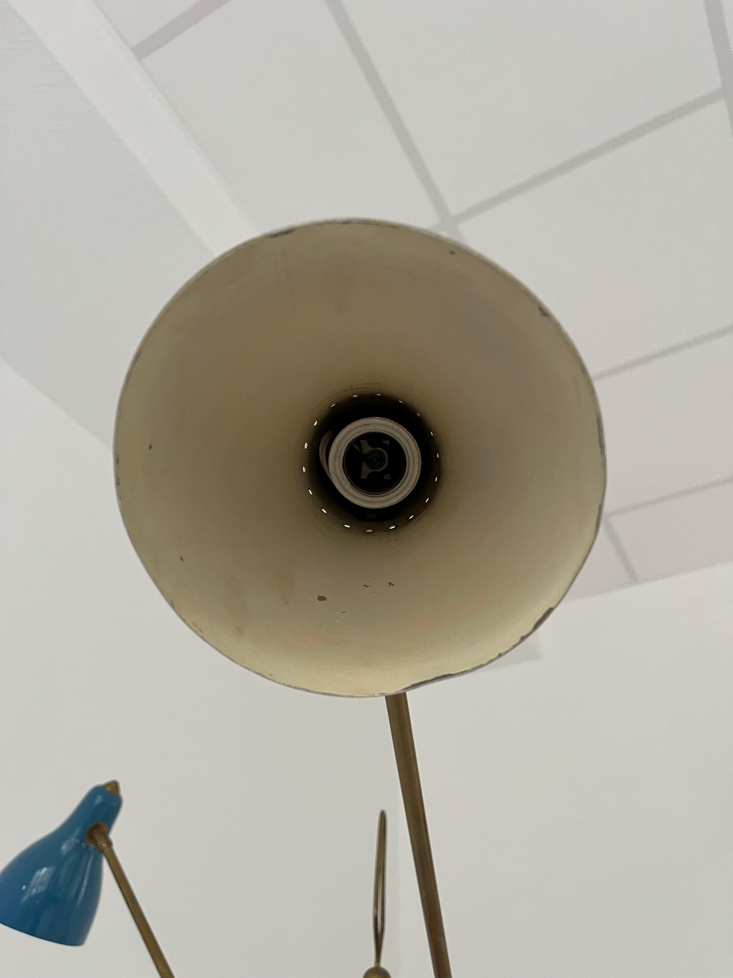 Rara lámpara de pie Triennale en venta 10