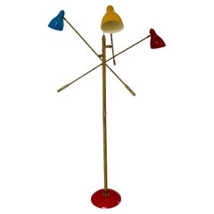 Rara lampada da terra della Triennale