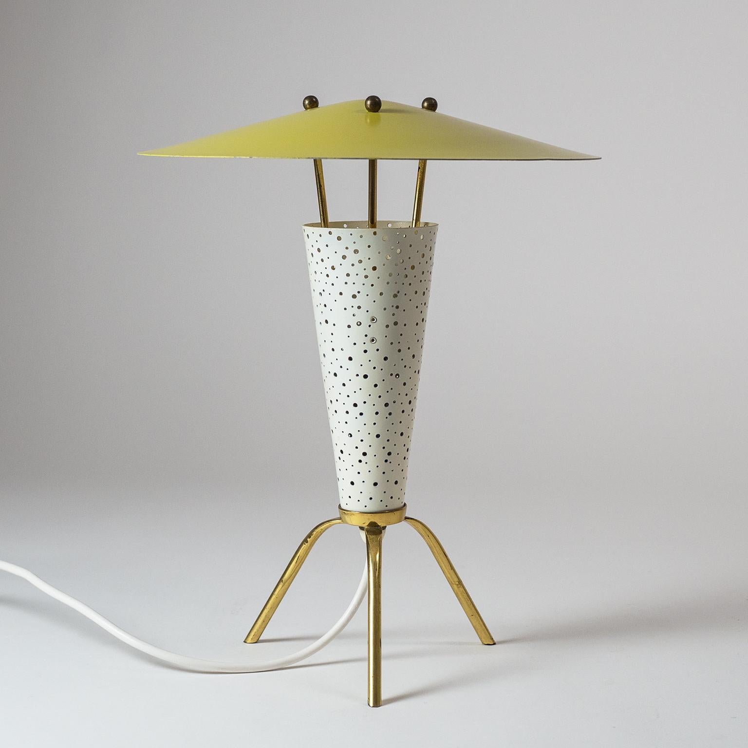 Rare Tripod Table Lamp by Ernest Igl, 1950s 8
