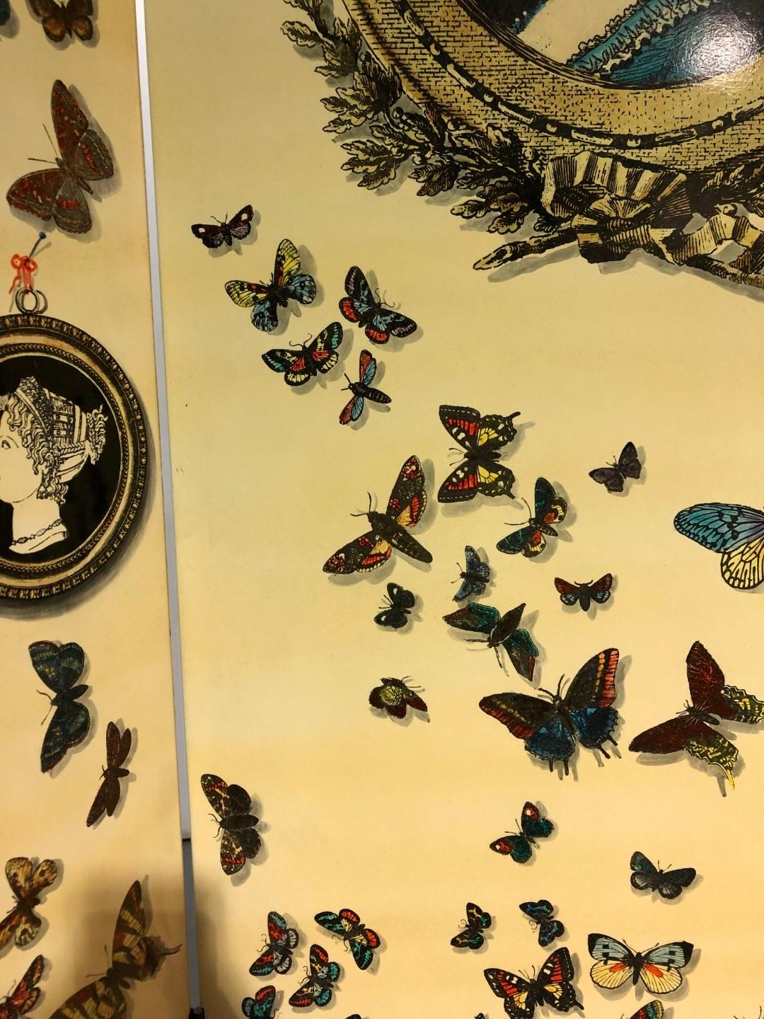 Rare Trompe L’oeil “Citta De Carte” and 