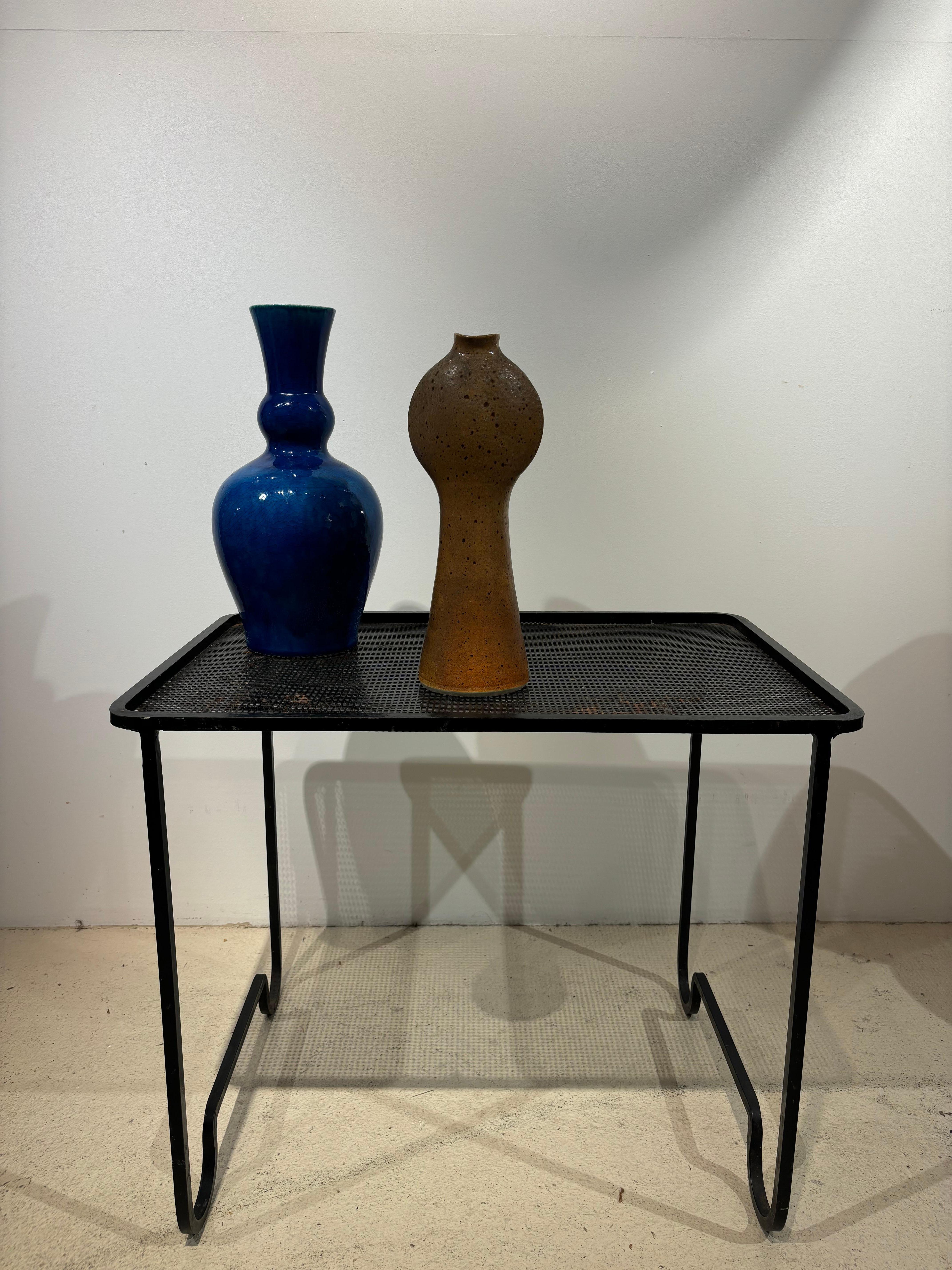 Rare table d'appoint tropique de Mathieu Matégot en vente 11
