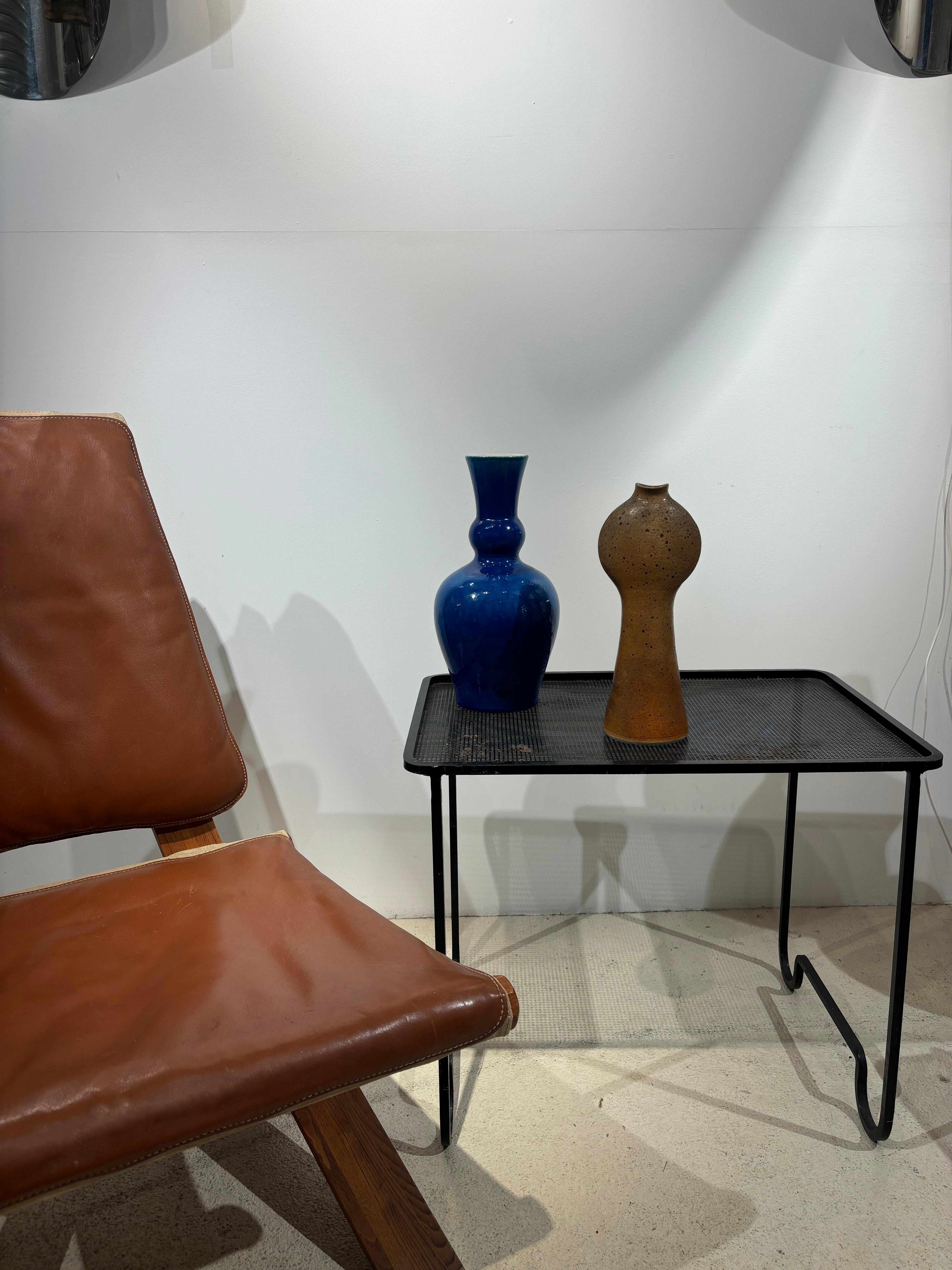 Rare table d'appoint tropique de Mathieu Matégot en vente 13