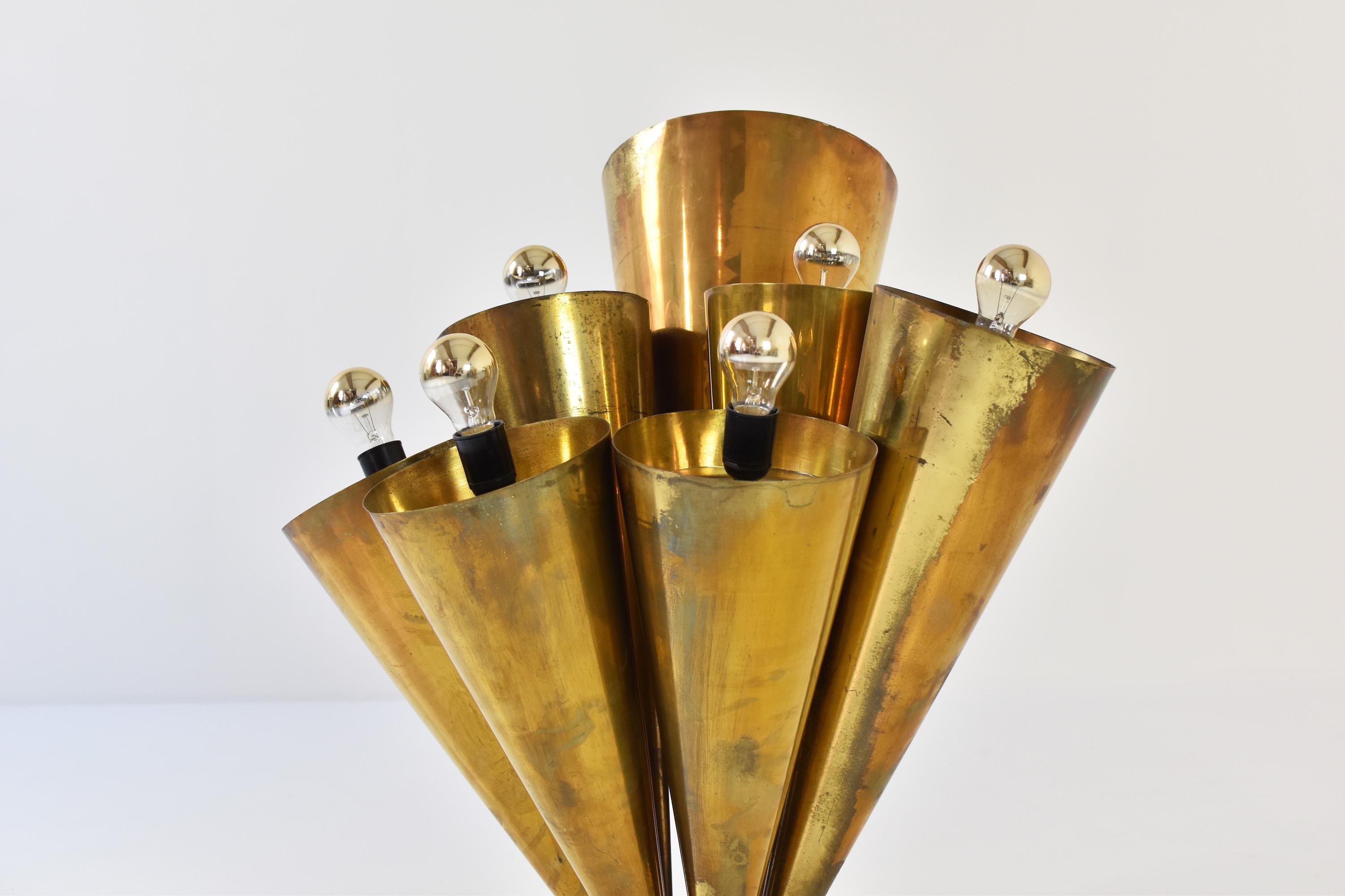 Mid-Century Modern Rare Trumpet Floor Lamp from 'Expo 58', Belgium, 1958