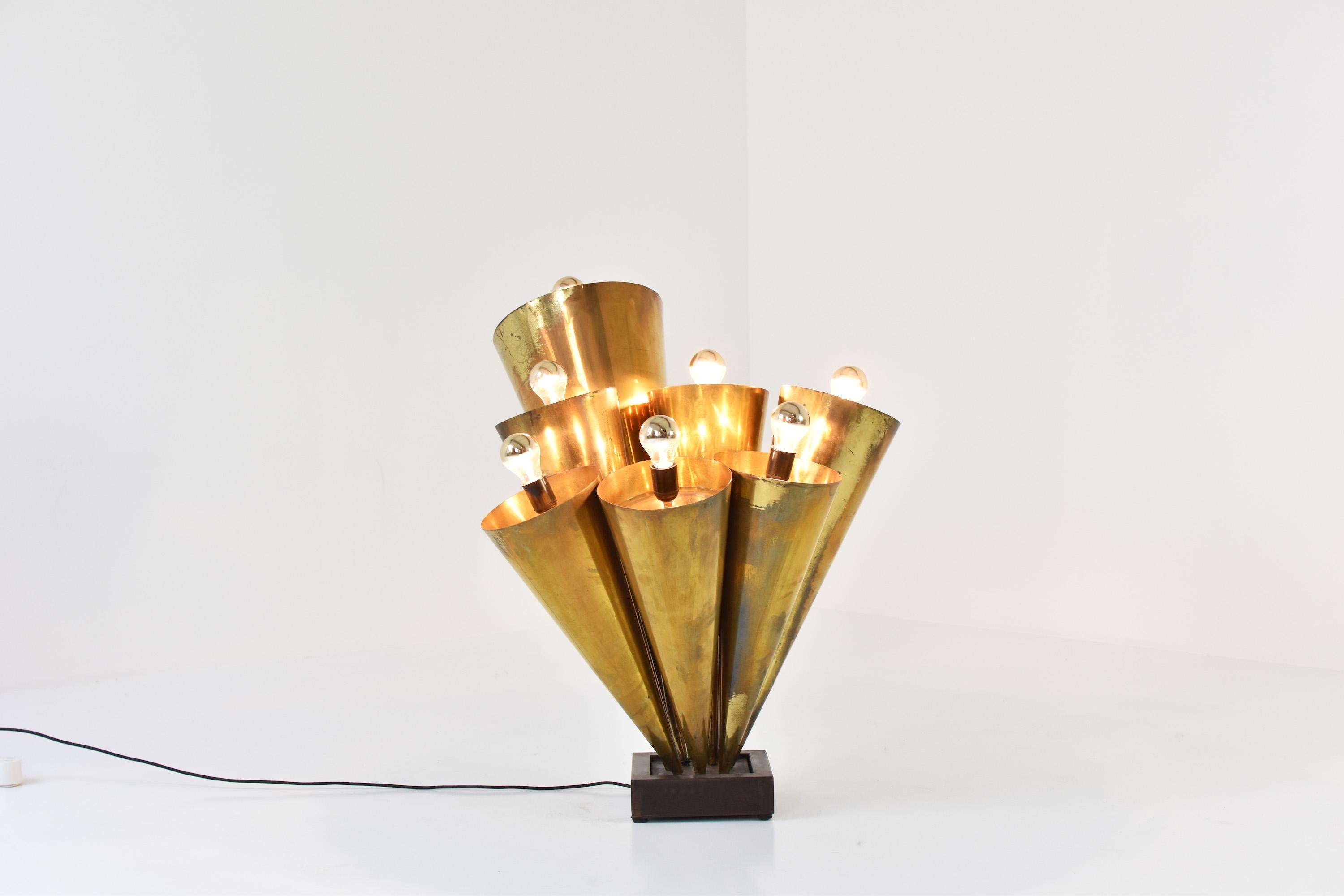 Mid-20th Century Rare Trumpet Floor Lamp from 'Expo 58', Belgium, 1958