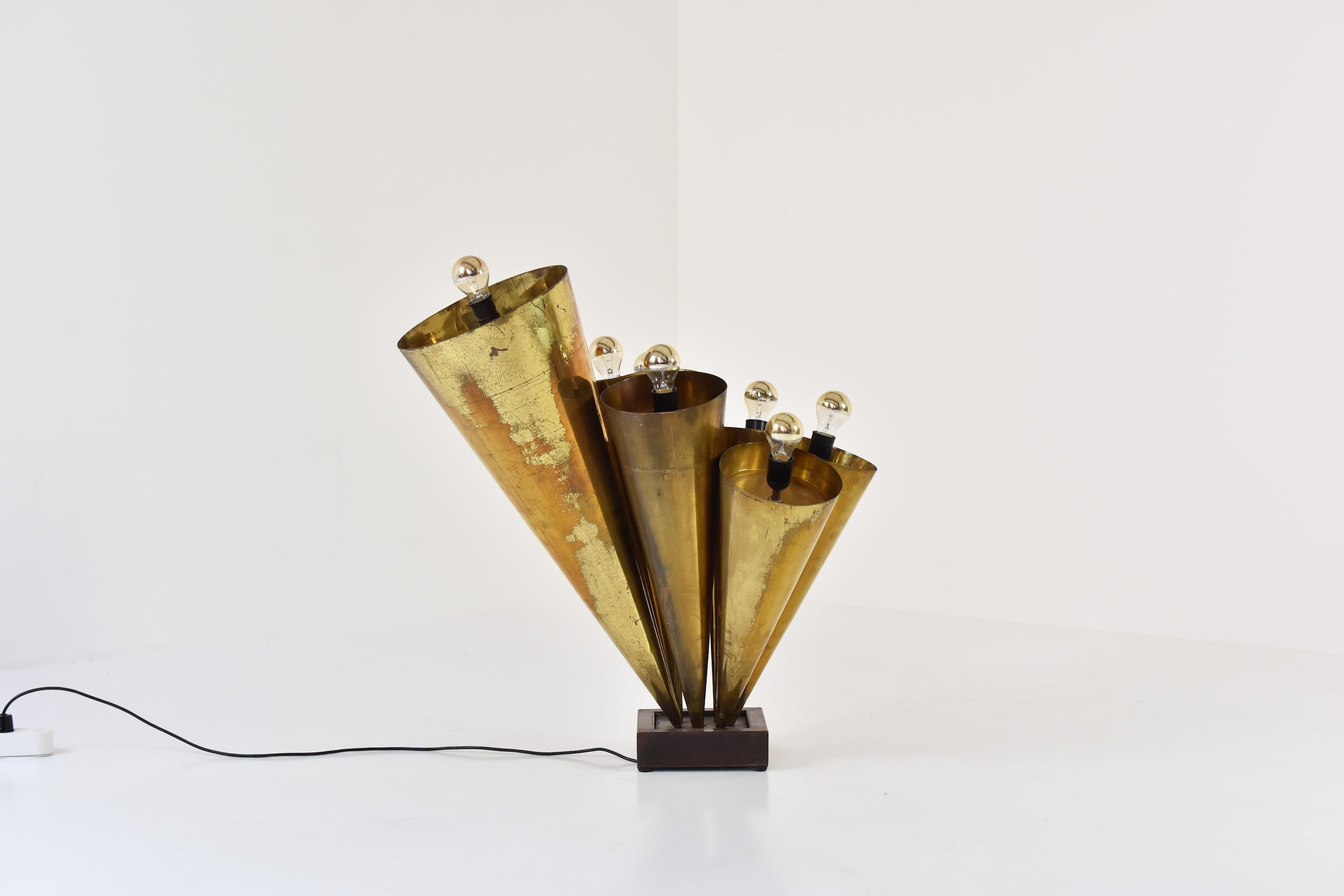 Rare Trumpet Floor Lamp from 'Expo 58', Belgium, 1958 1