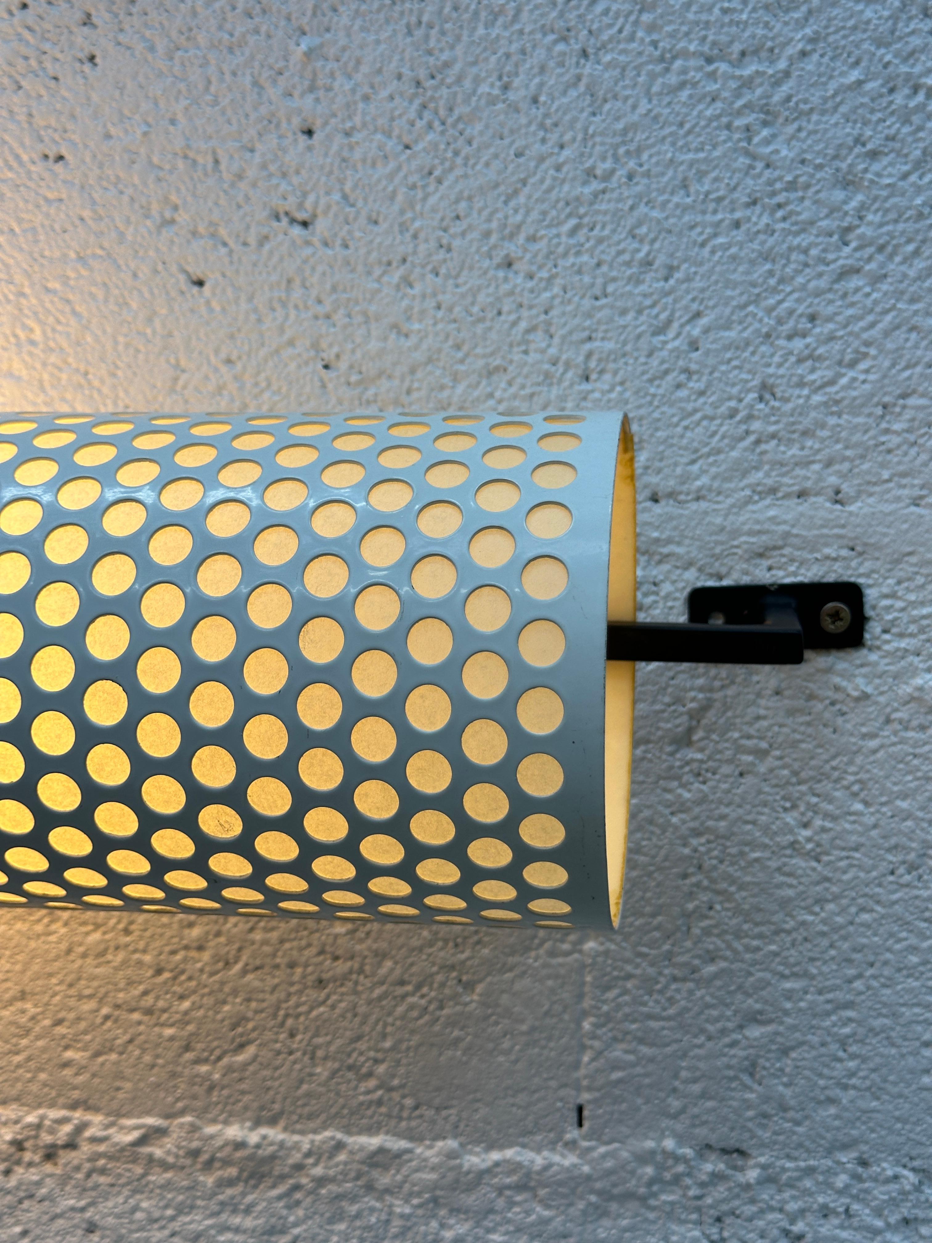 Rare tube wall lights by Robert Mathieu 1950 France (horizontally or vertically) For Sale 5