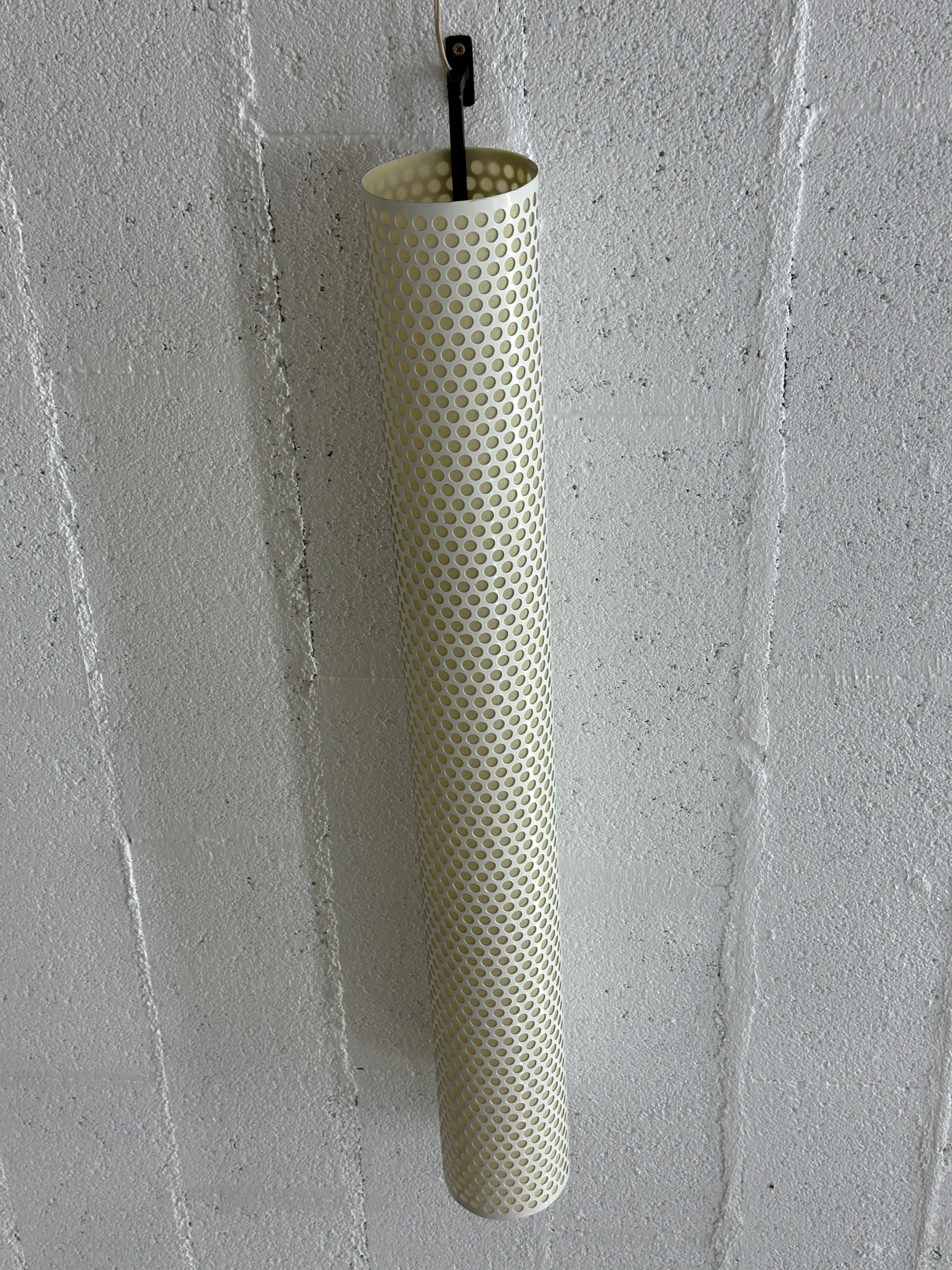 Rare tube wall lights by Robert Mathieu 1950 France (horizontally or vertically) For Sale 1