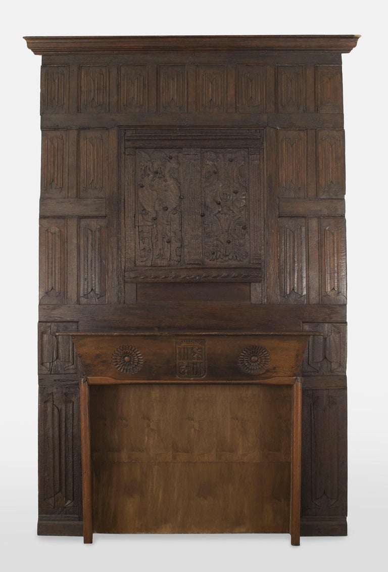 Rare Tudor Oak Paneled Room For Sale at 1stDibs