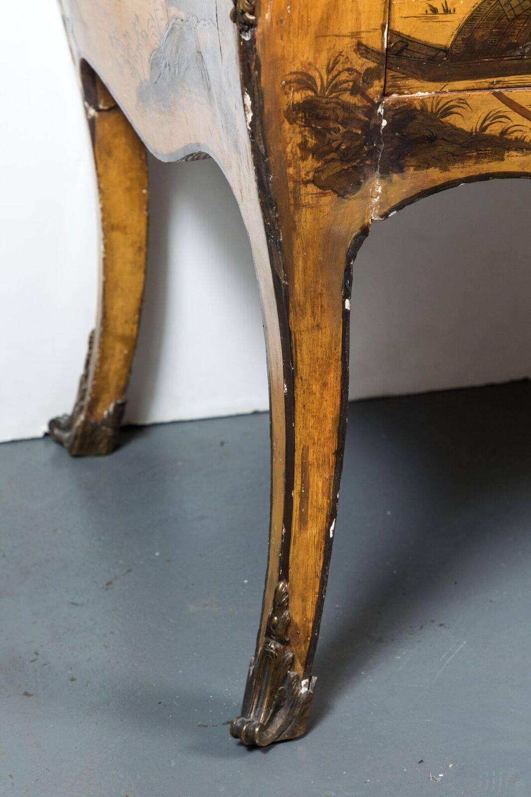 Rare, Turn-of-the-Century, French, Japanned Commodes 2