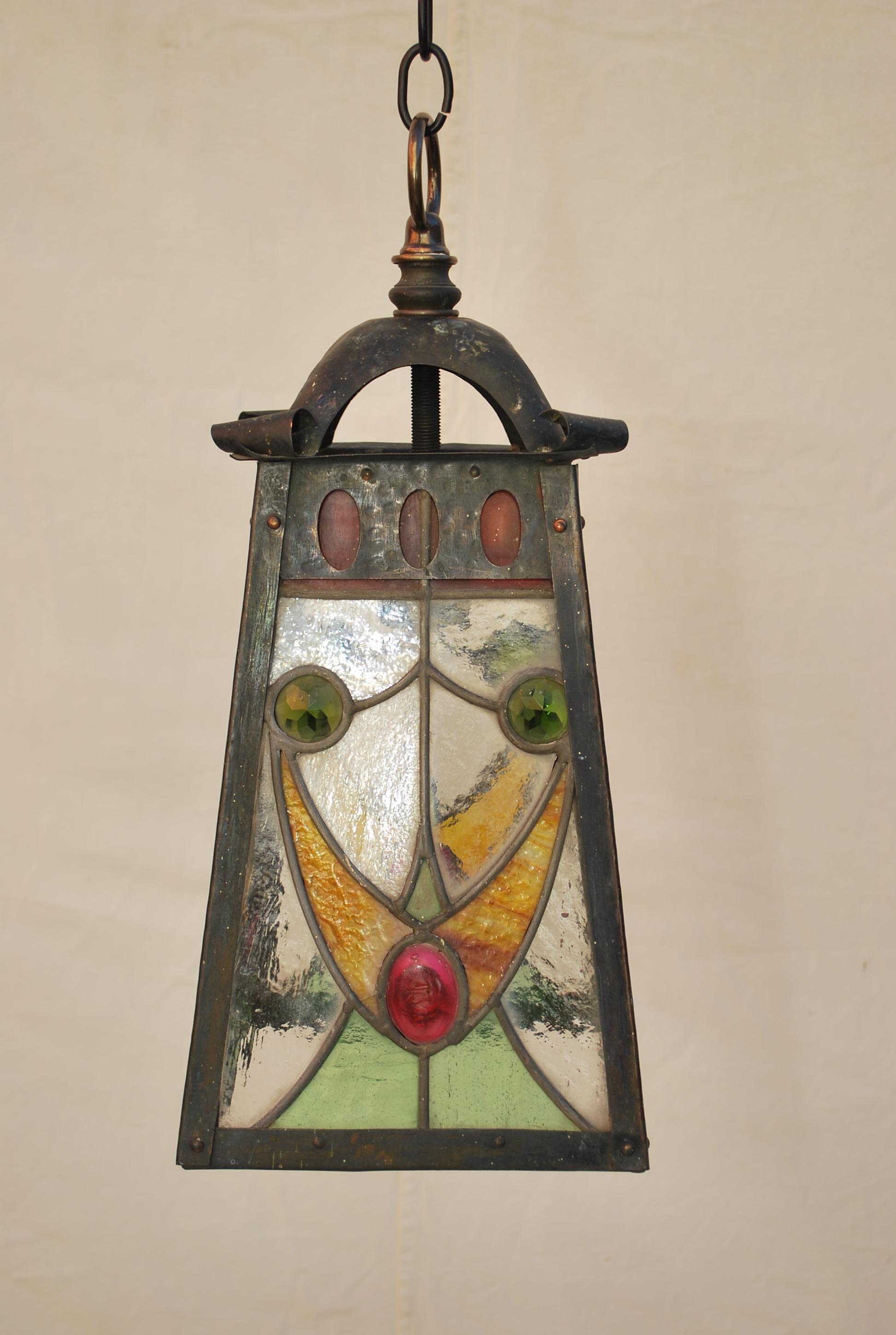 Rare turn of the century lantern In Good Condition For Sale In Los Angeles, CA