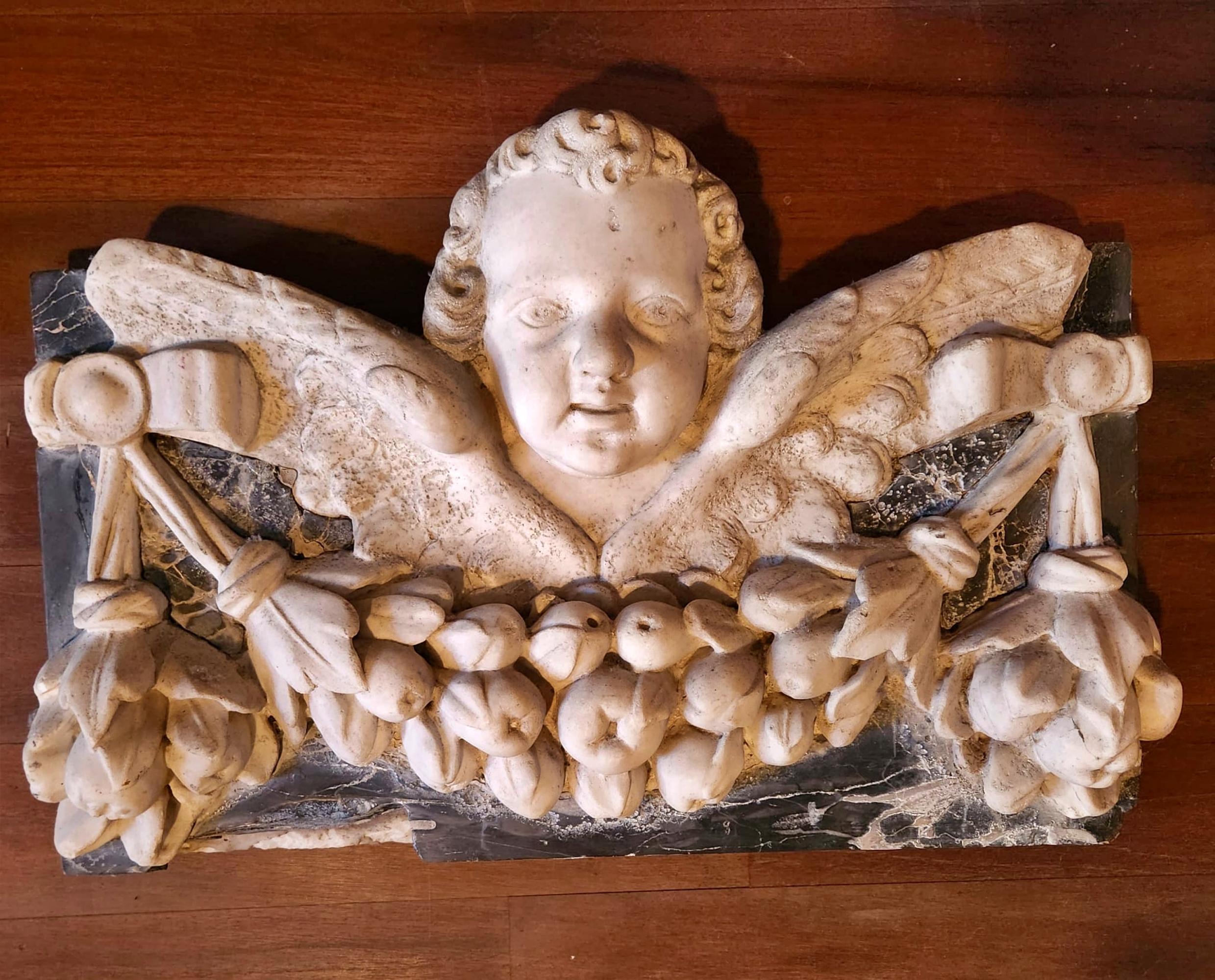 italien Rare sculpture toscane en marbre 