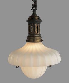 Rare Two Part Jefferson Lantern, circa 1910