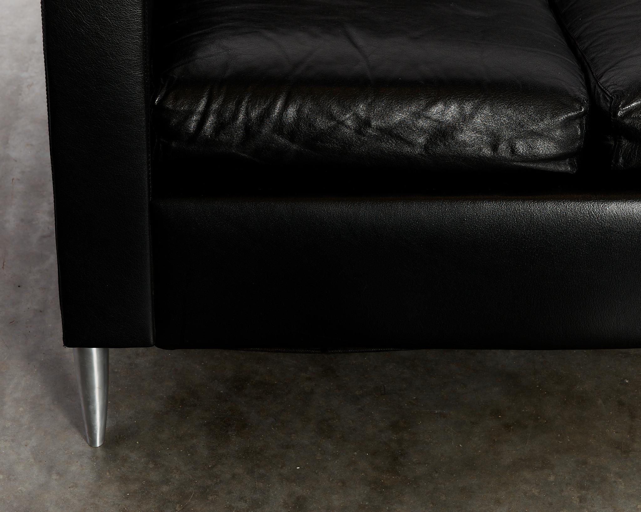 Seltenes zweisitziges Sofa Len Niggelman von Philippe Starck für Disform,  1985 im Angebot 10