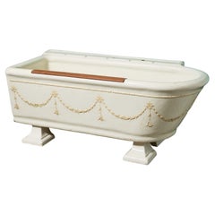 Rare Twyfords Antique Glazed Stoneware Bath Tub