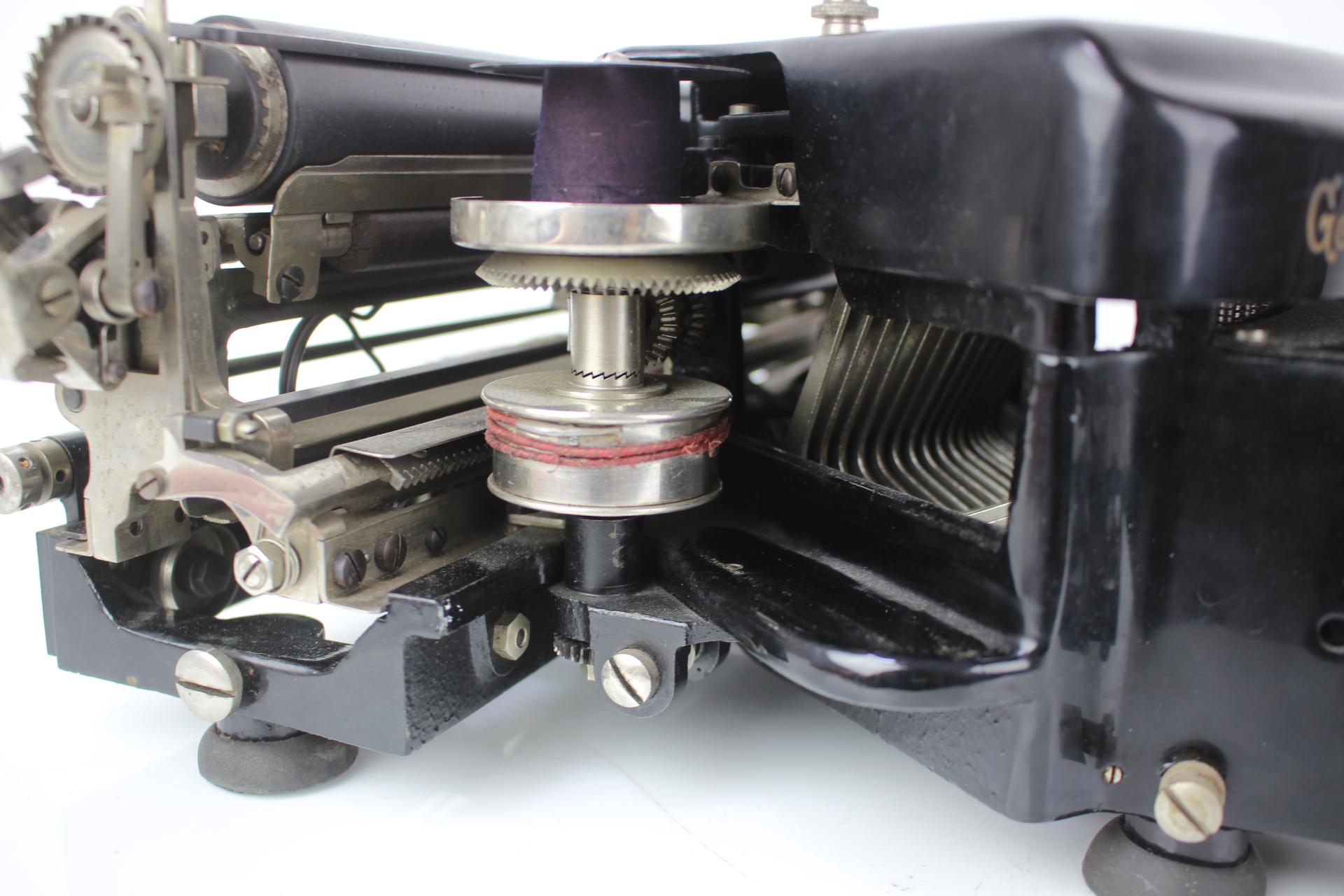 Metal  Rare Typewriter ADLER No7, Germany 1900s For Sale