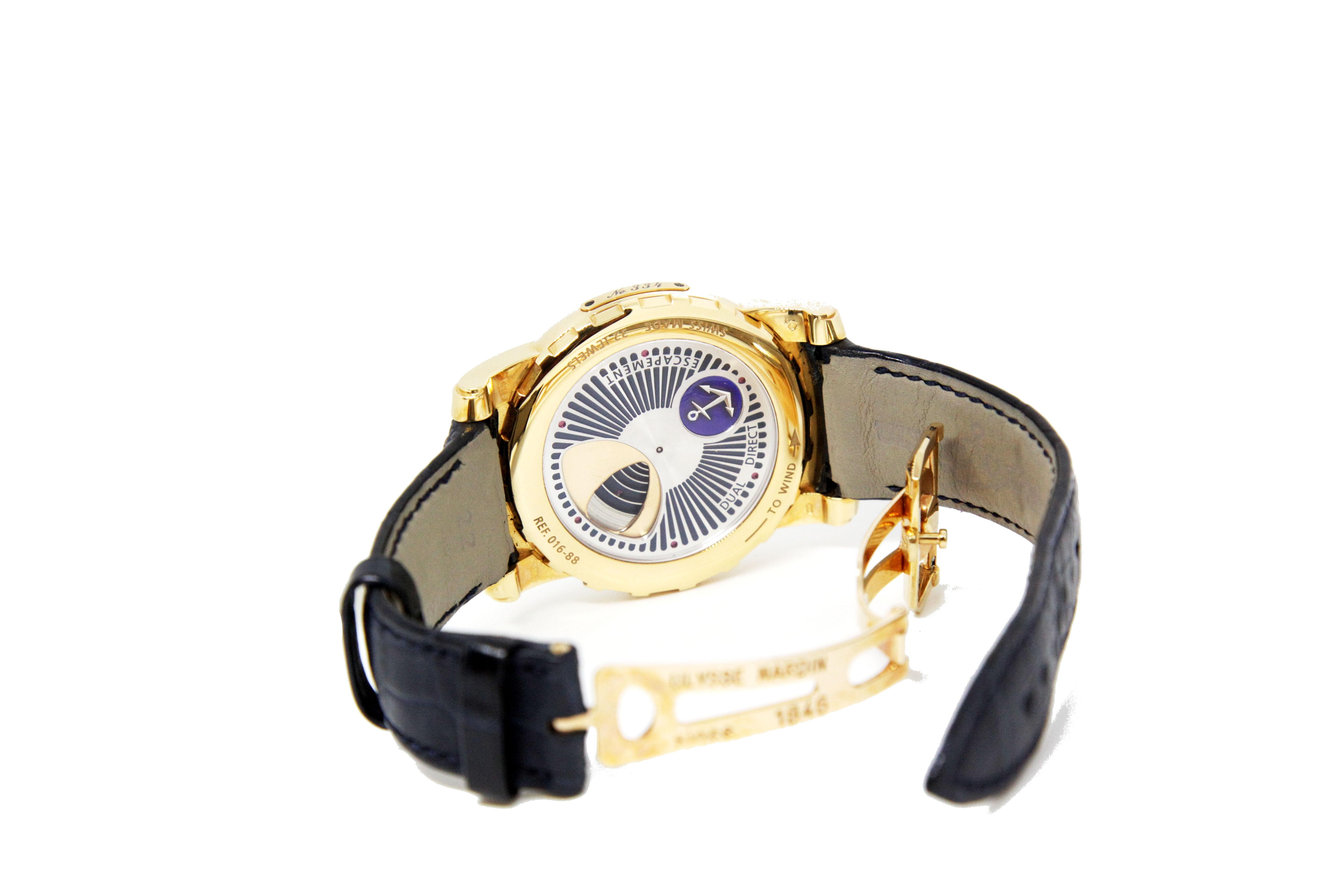 Rare montre-bracelet Ulysse Nardin Freak Carrousel Tourbillon, ensemble complet 1
