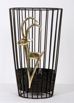 Rare Umbrella Stand by Walter Bosse the Capricorn