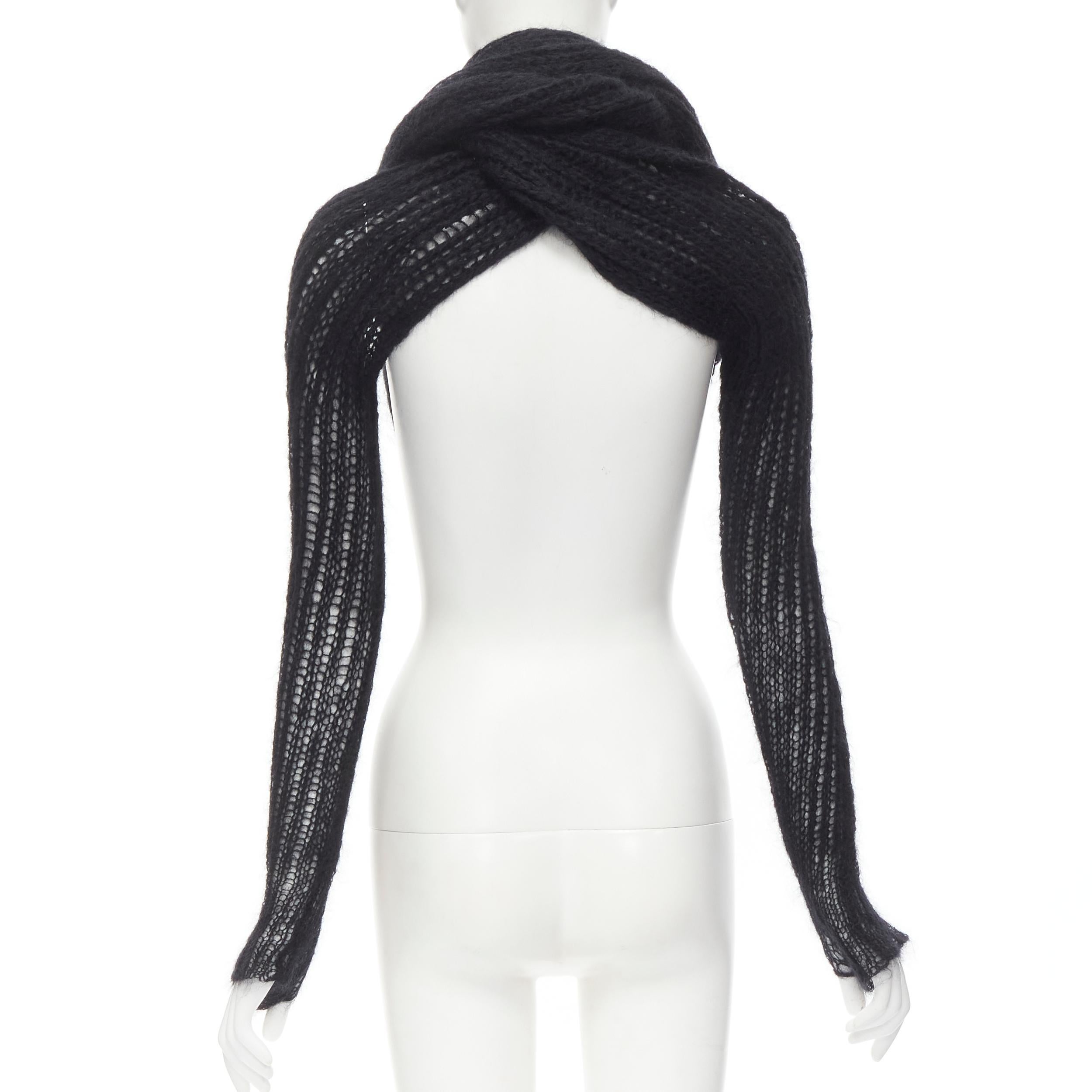 long shrug gloves scarf at 1stDibs
