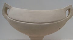 Art DecóRaro florero sin esmaltar de la Fulham Pottery Company, Inglaterra