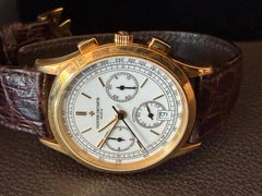 Rare Vacheron Constantin 49002 Les Historiques Chronograph ca' 1990's 18k
