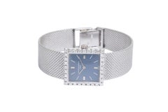 Rare Vacheron Constantin Ref. 7147 Vintage Diamond & 18K White Gold Mesh Watch