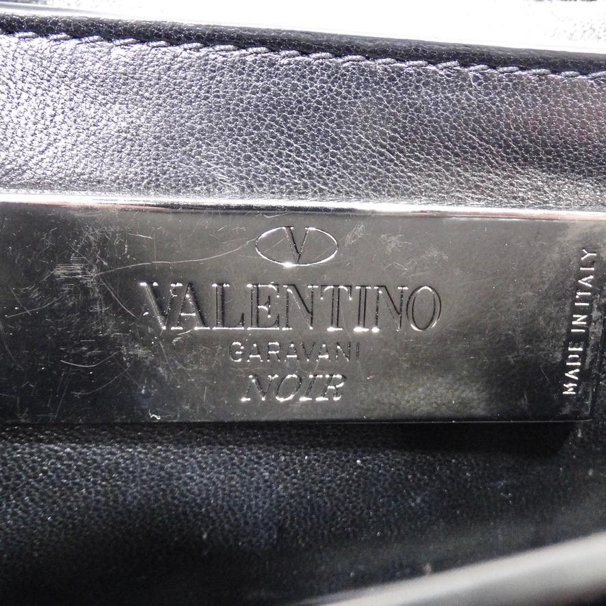 Valentino Garavani B-Rockstud - Sac à bandoulière en cuir et fourrure de serpent, rare en vente 8