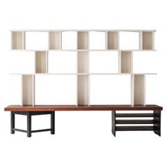 Rare Välipala bookcase by Carl Gustaf Hiort for Mikko Nupponen, Finland 1950s
