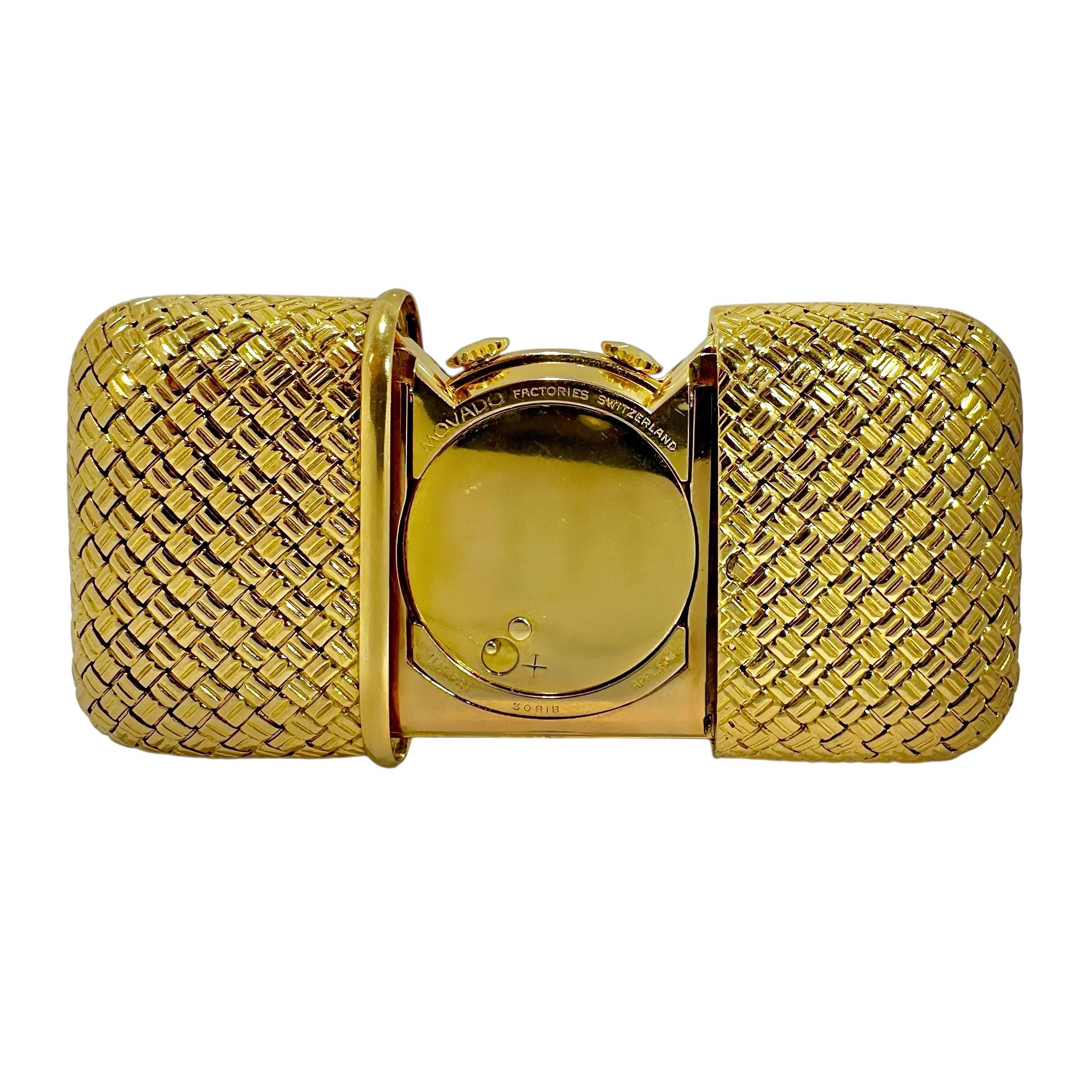 Seltene Van Cleef & Arpels Gold-Reiseuhr im Angebot 4