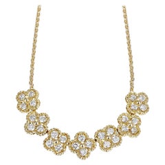 Rare Van Cleef & Arpels 7 Motif Alhambra Necklace