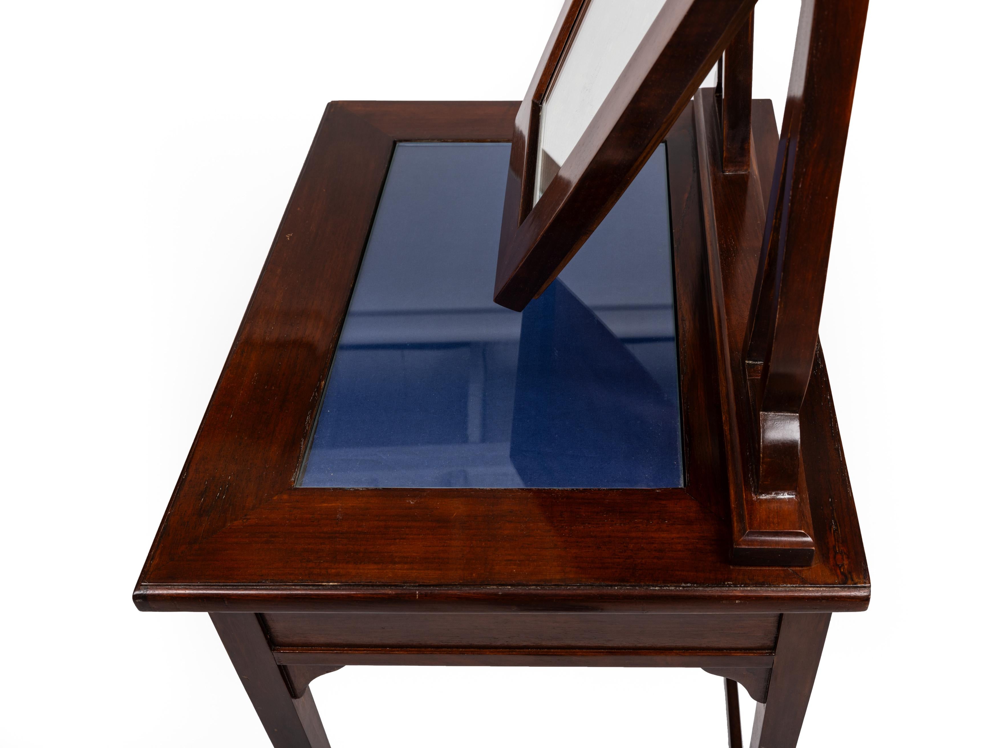 Rare Vanity Table, swivel mounted mirror, Art Nouveau Jugendstil, ~1910, Austria In Good Condition In Wien, AT