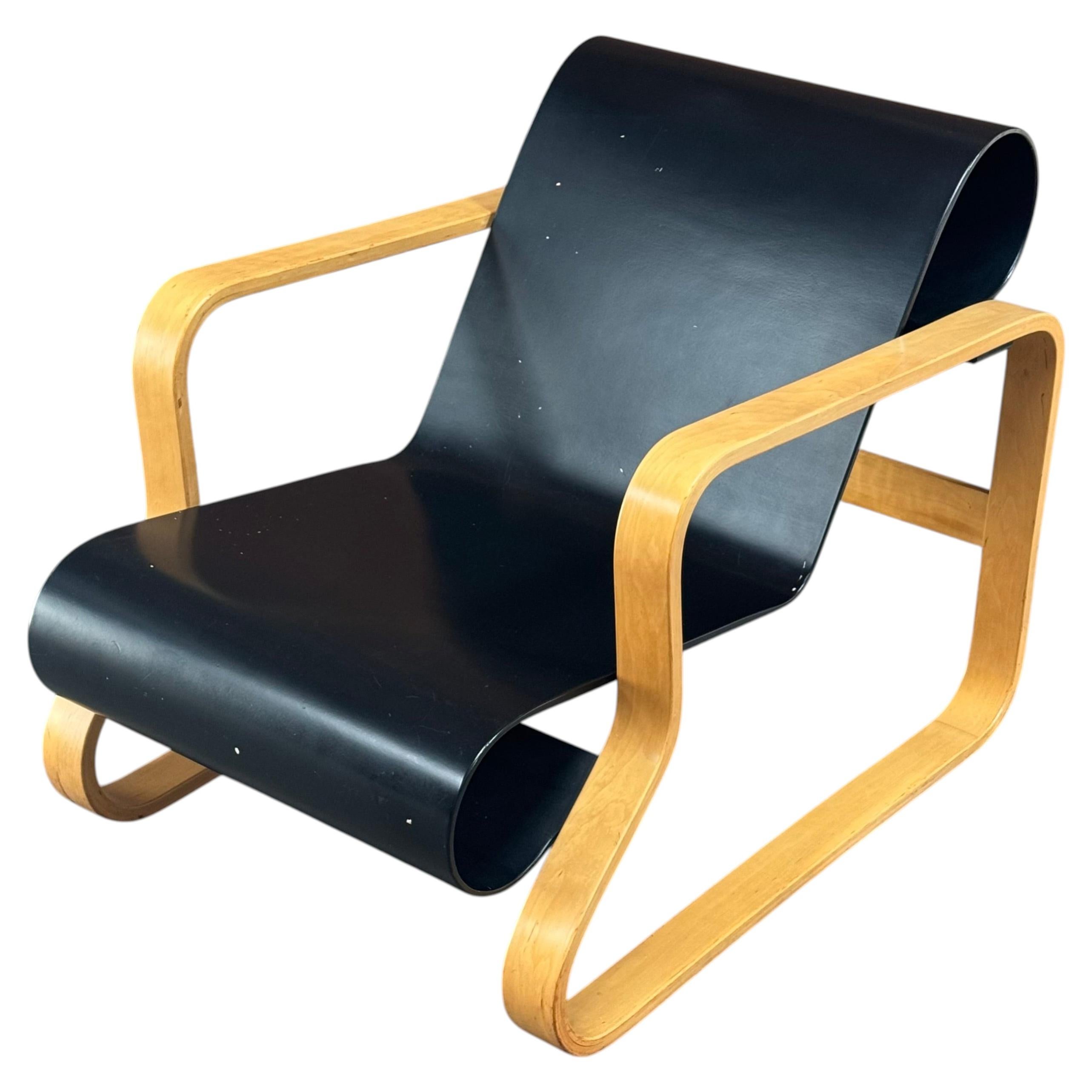 Rare Variant Model 41 Paimio Sanatorium Armchair Chair by Alvar Aatlo c. 1960s