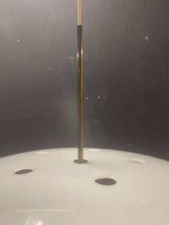 rare variation of the famous 2065 by gino sarfatti for arteluce