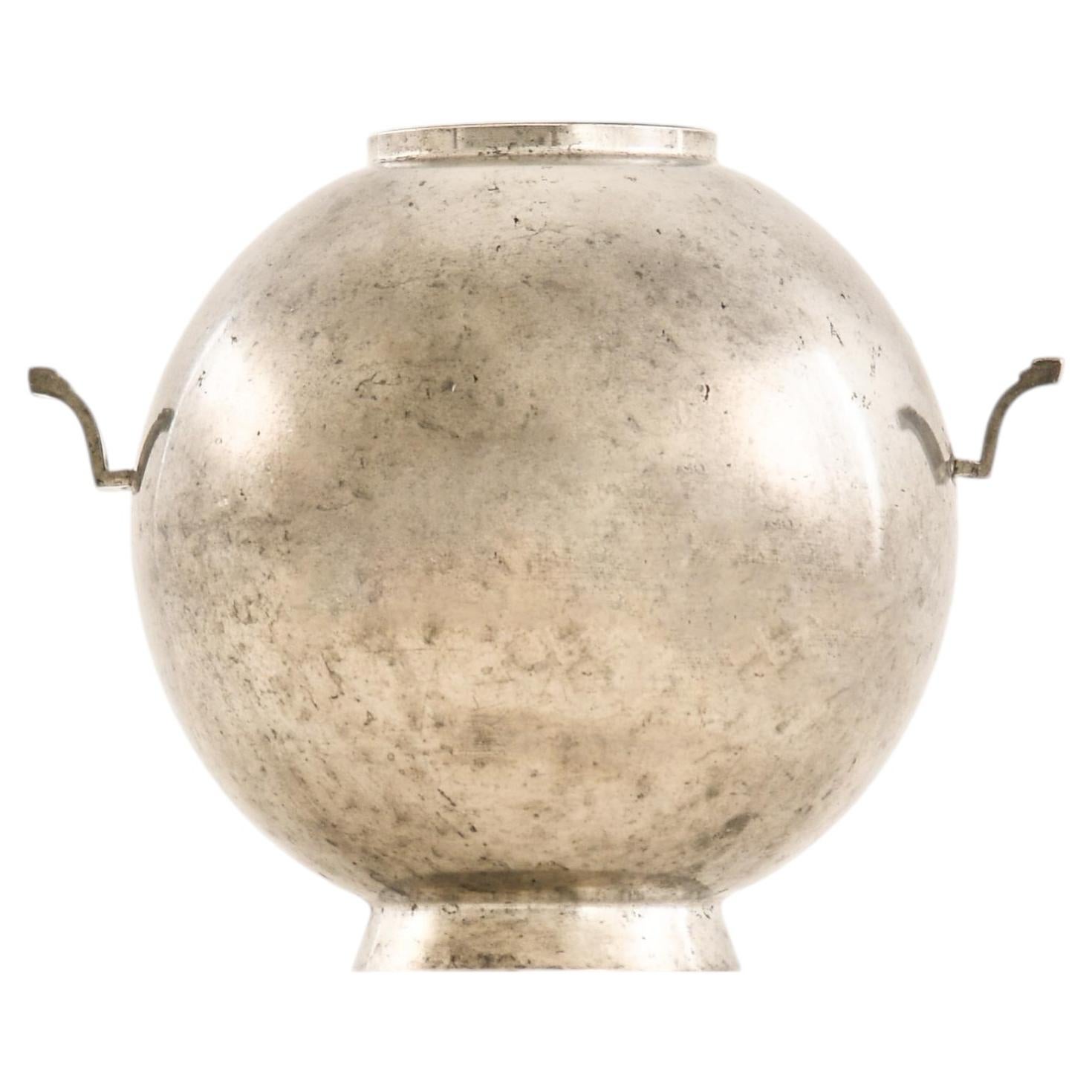 Rare Vase in Pewter by Folke Arström, 1933