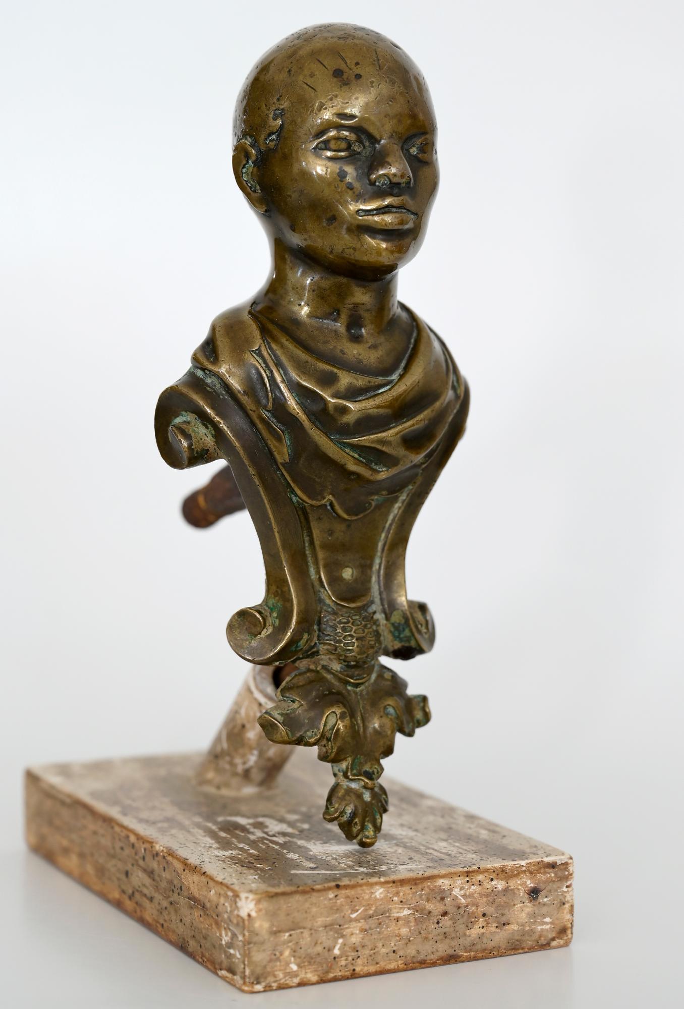 Raro battente di porta di Venezia in bronzo, XVII secolo in vendita 1