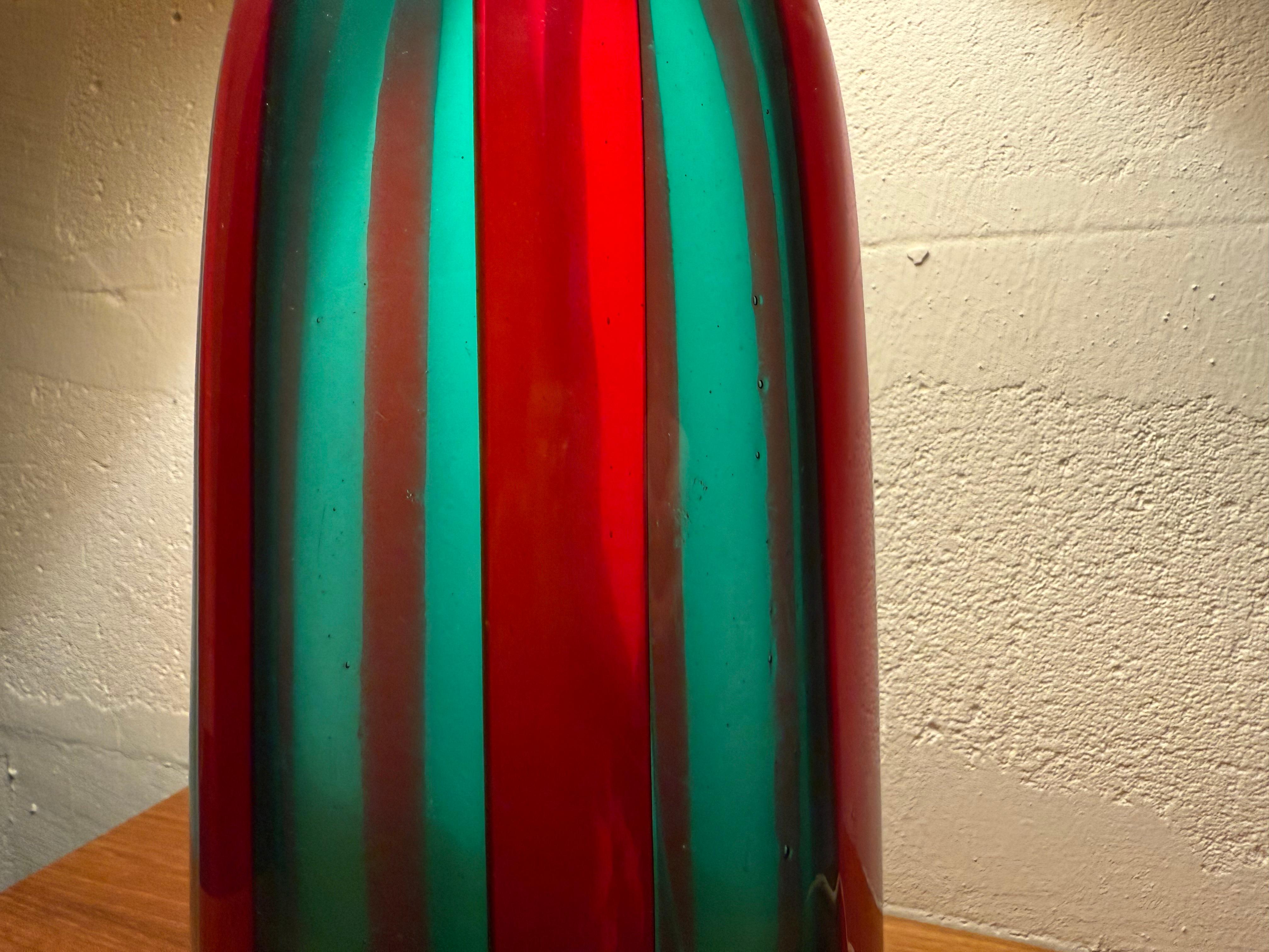 seltene venini steh- oder tischlampe von fulvio bianconi im Angebot 9