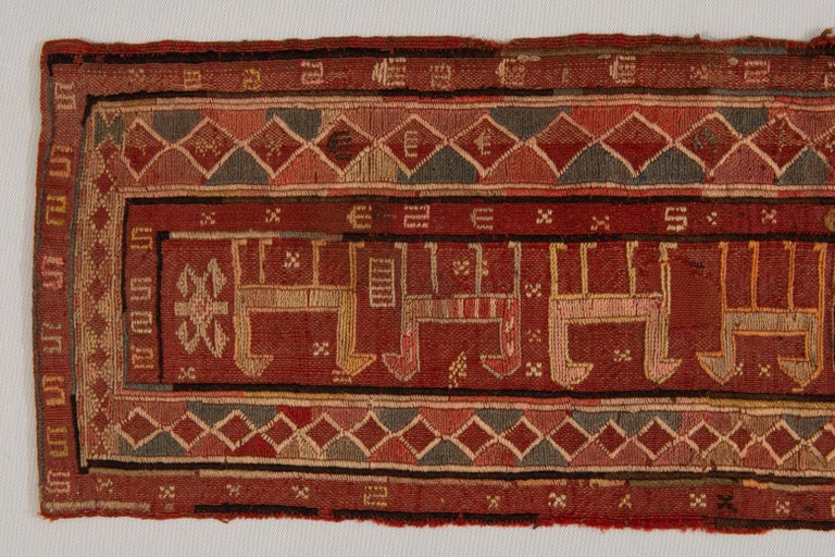 Rare VERNEH Old Saddle Rug for Collection For Sale at 1stDibs