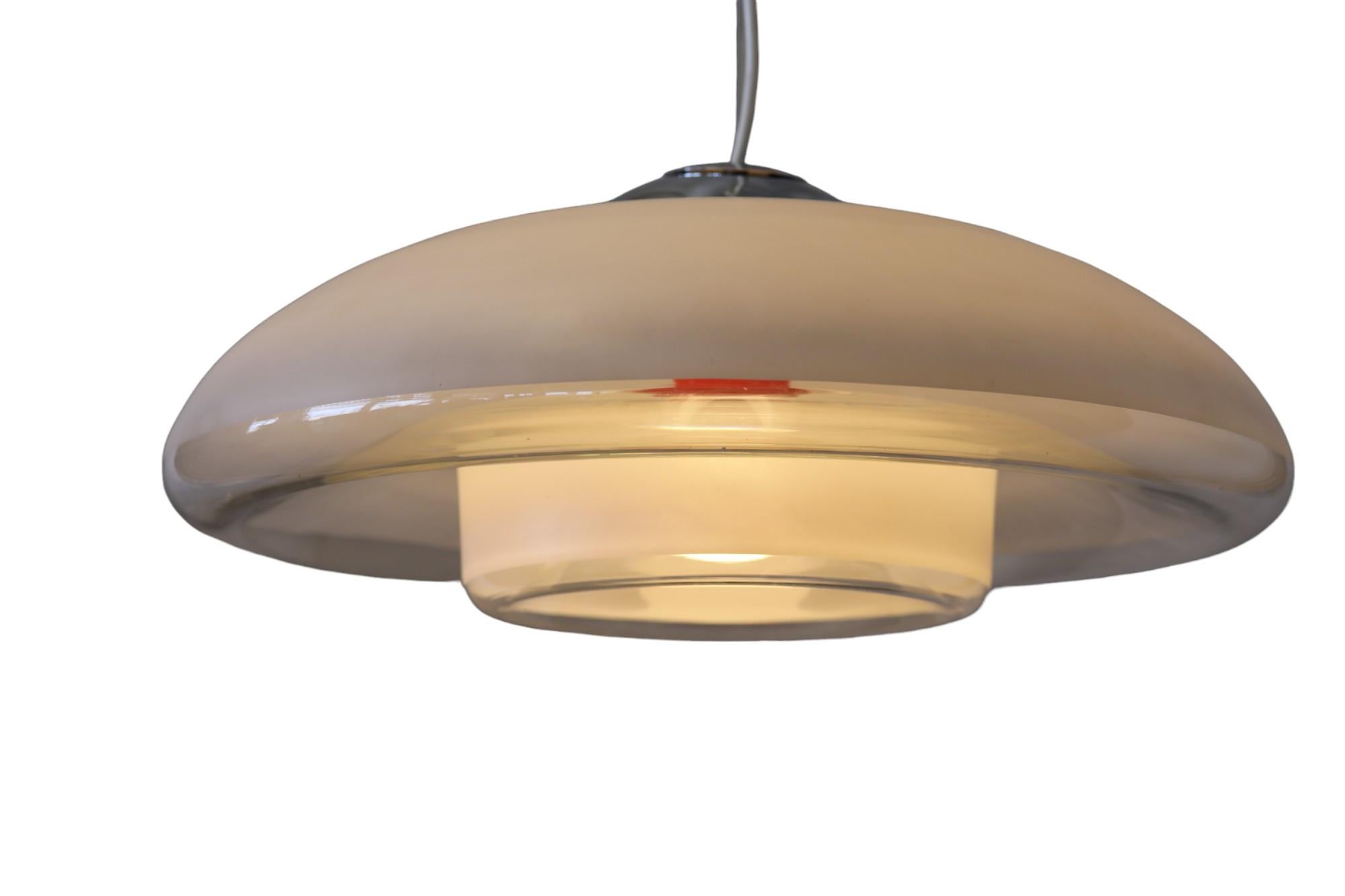 Verner Panton VP-Europe Glasanhänger aus Glas für Louis Poulsen, 1970er Jahre 5