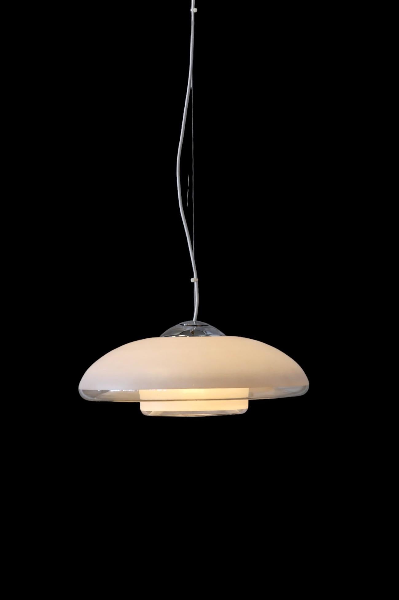 Verner Panton VP-Europe Glasanhänger aus Glas für Louis Poulsen, 1970er Jahre im Zustand „Hervorragend“ in Laxå, SE