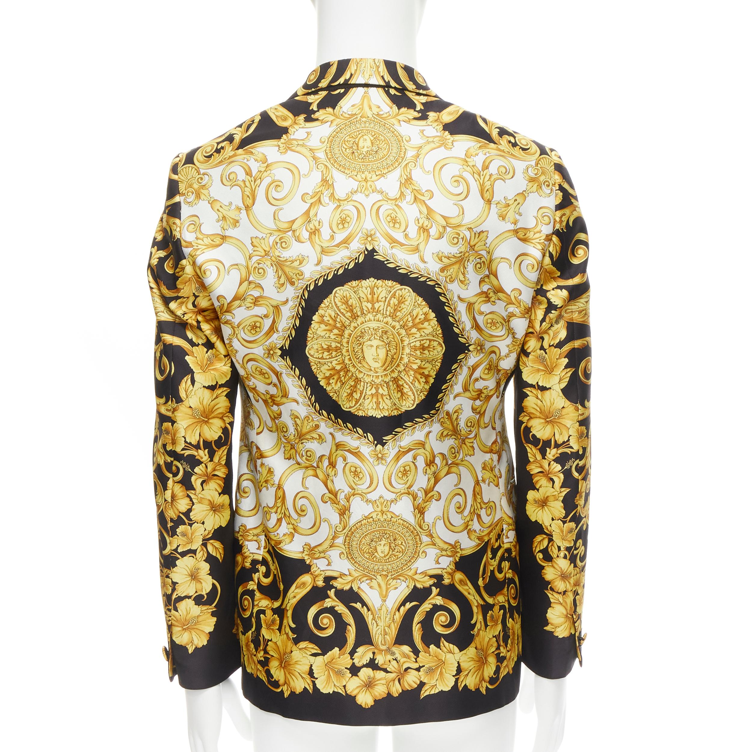 versace gold blazer