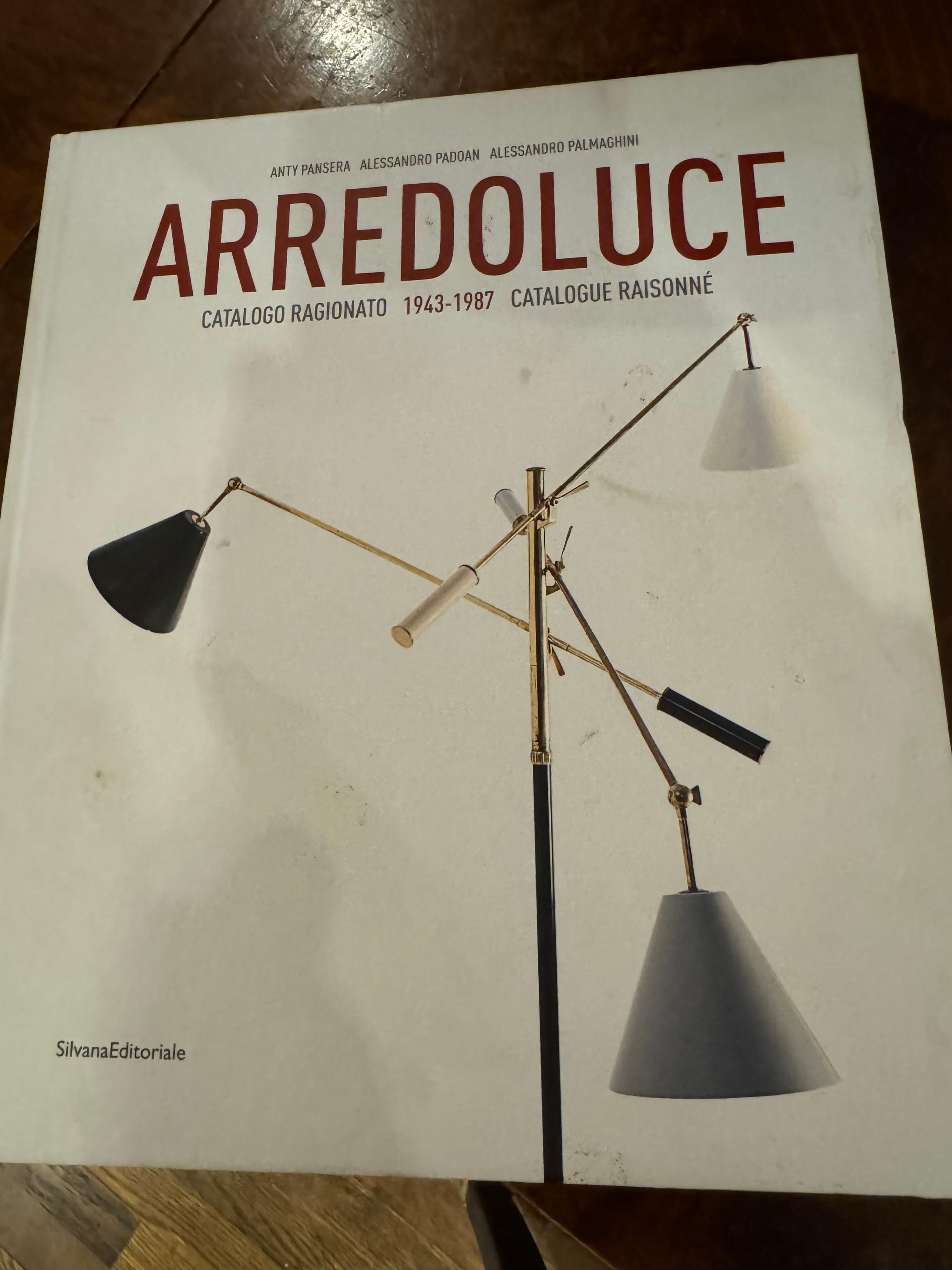 Seltene Version Arredoluce Triennale mod. 14028 / Angelo Lelii , Lampada da terra im Angebot 8