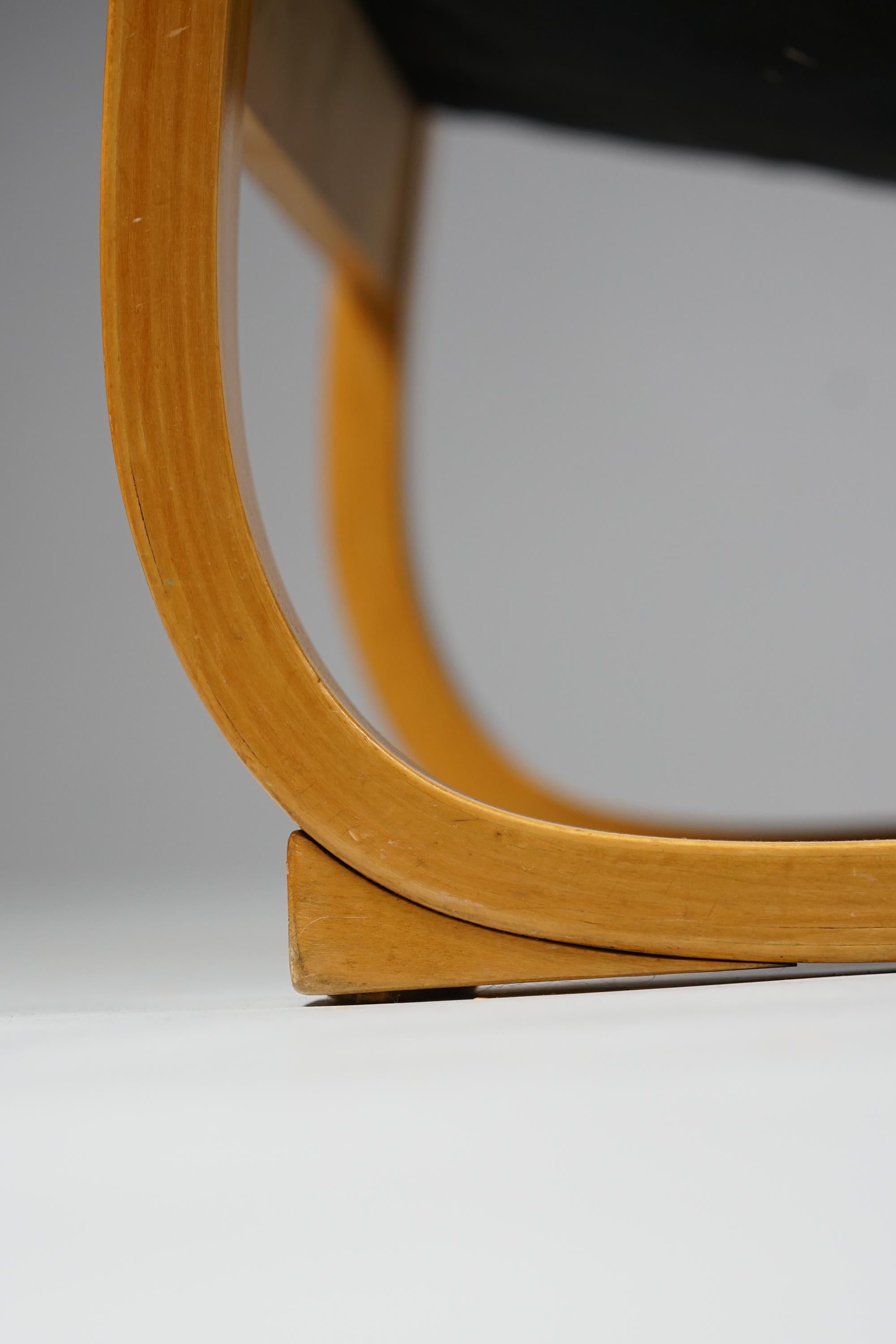 Finnish Rare Version of 402 Armchair by Alvar Aalto for Artek, 1950s