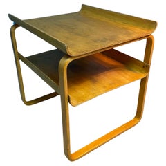 Rare Version of Alvar Aalto Side Table 75  - Made in Sweden 1946-1956