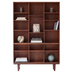 Used Rare version of this bookcase by Peter Løvig Nielsen for Løvig, Denmark, 1960s. 