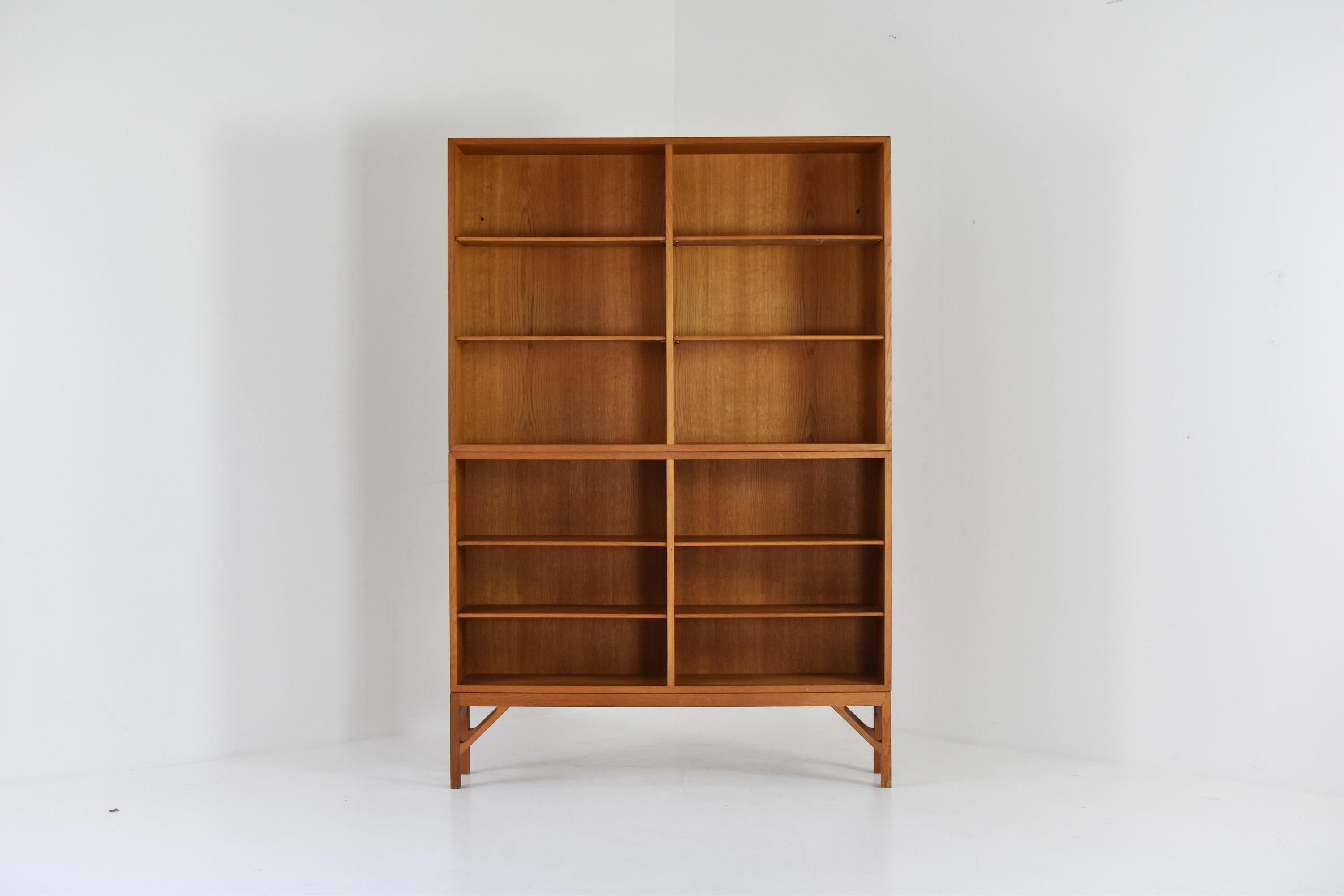 Scandinavian Modern Rare Version of This Bookshelf by Borge Mogensen for FDB Møbler, Denmark, 1960s