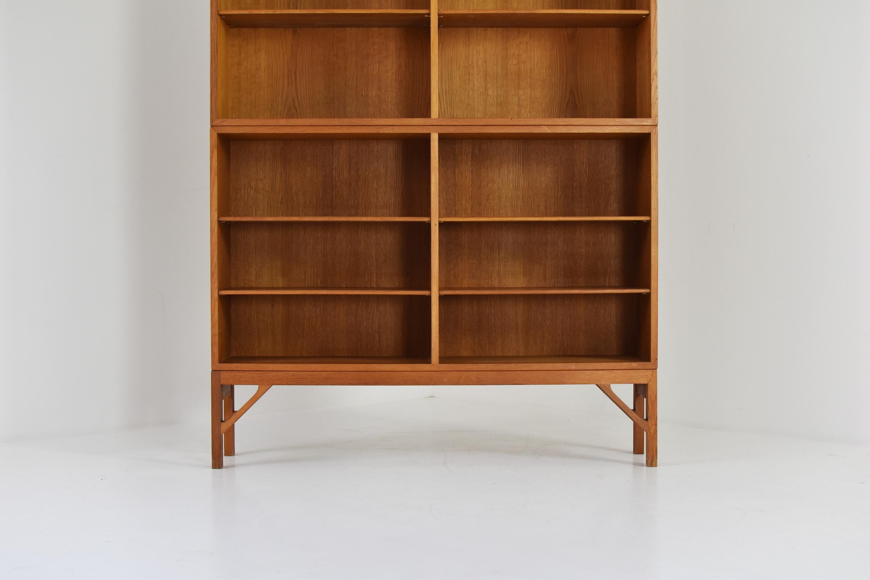 Danish Rare Version of This Bookshelf by Borge Mogensen for FDB Møbler, Denmark, 1960s