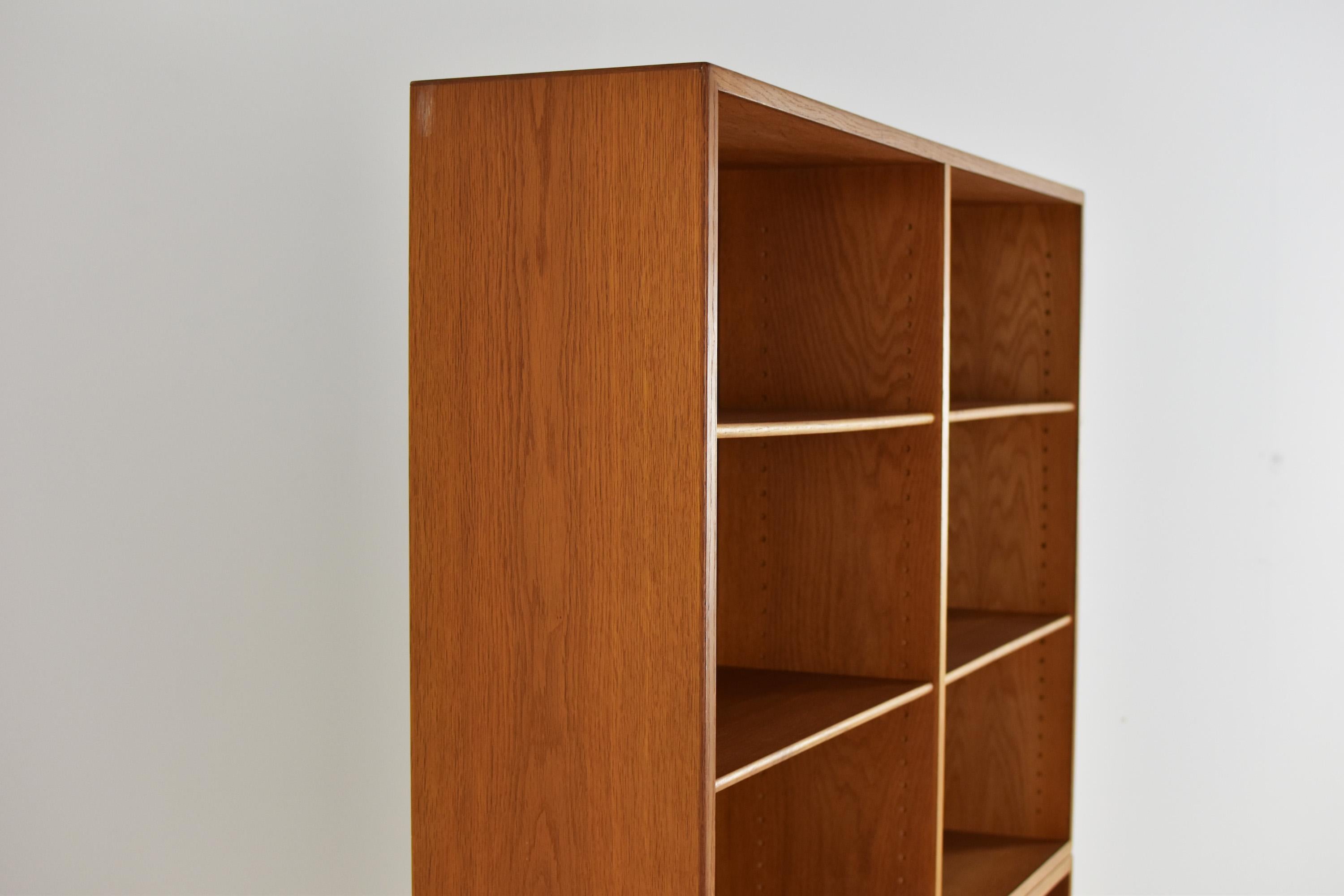 Mid-20th Century Rare Version of This Bookshelf by Borge Mogensen for FDB Møbler, Denmark, 1960s