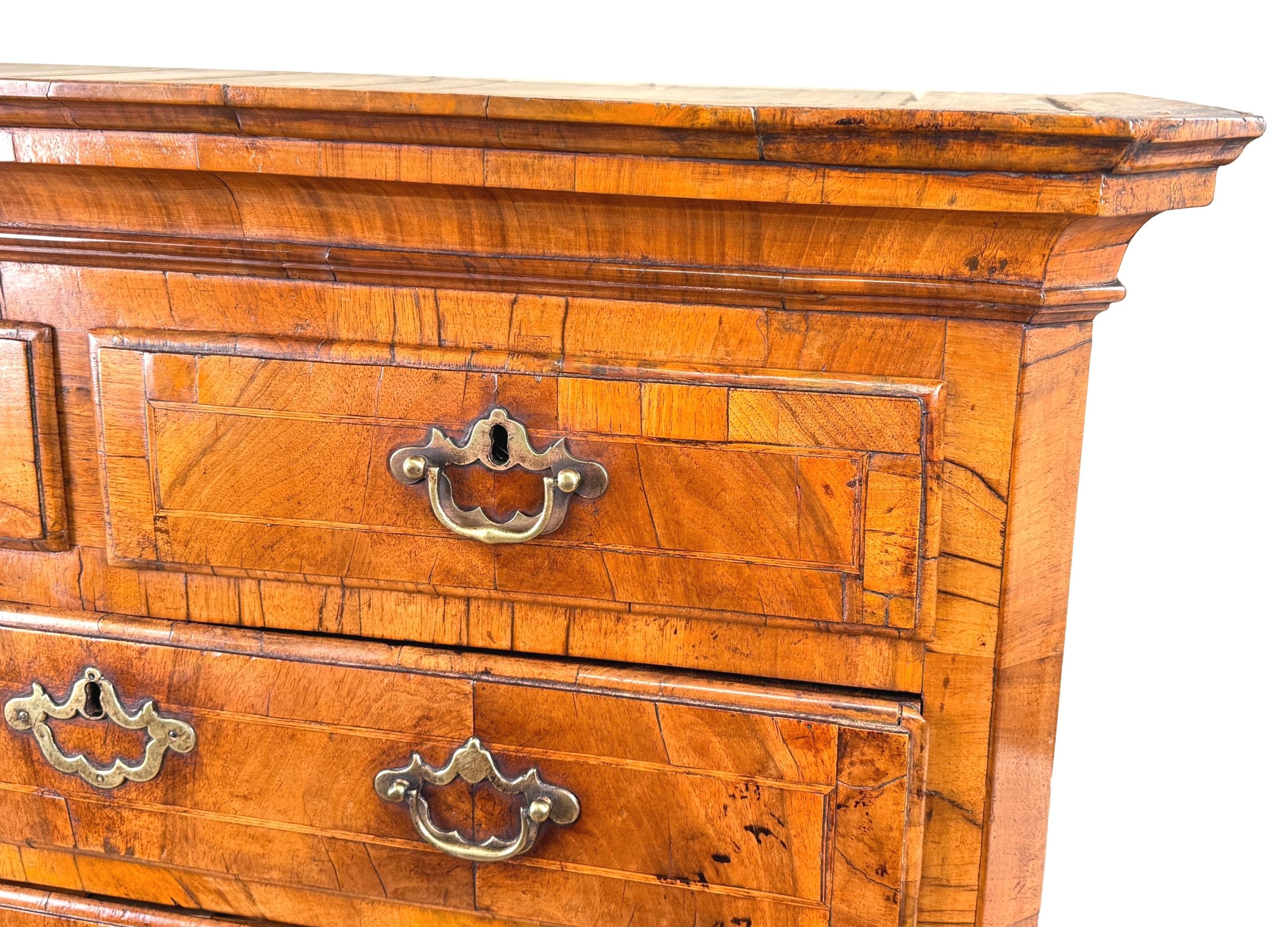 Rare Very Small Georgian Walnut Tallboy For Sale 5