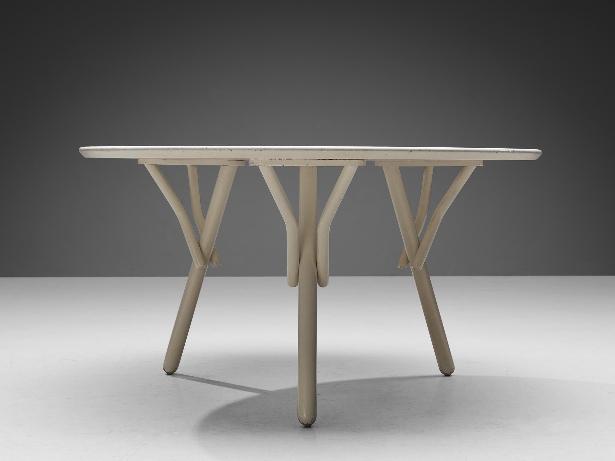 Mid-Century Modern Rare Vico Magistretti for Rosenthal ‘Faun’ Dining Table  For Sale