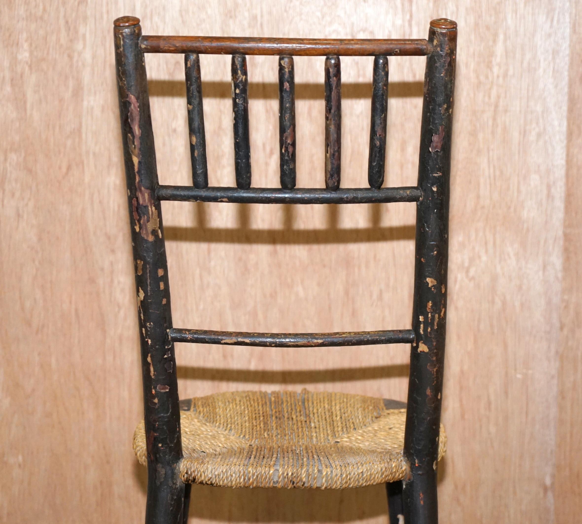 Rare Victorian Children's Astley Cooper Deportment Surgeons / Posture Chair For Sale 3